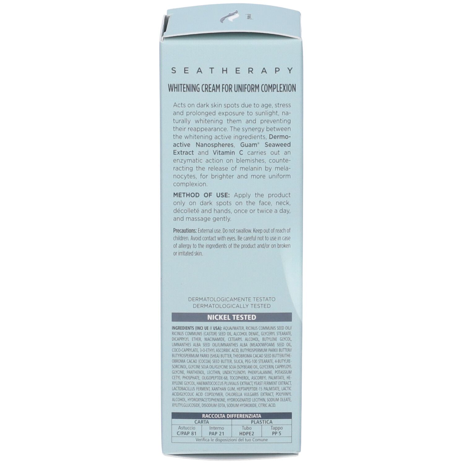Guam Seatherapy Crema Macchie Scure Cutanee
