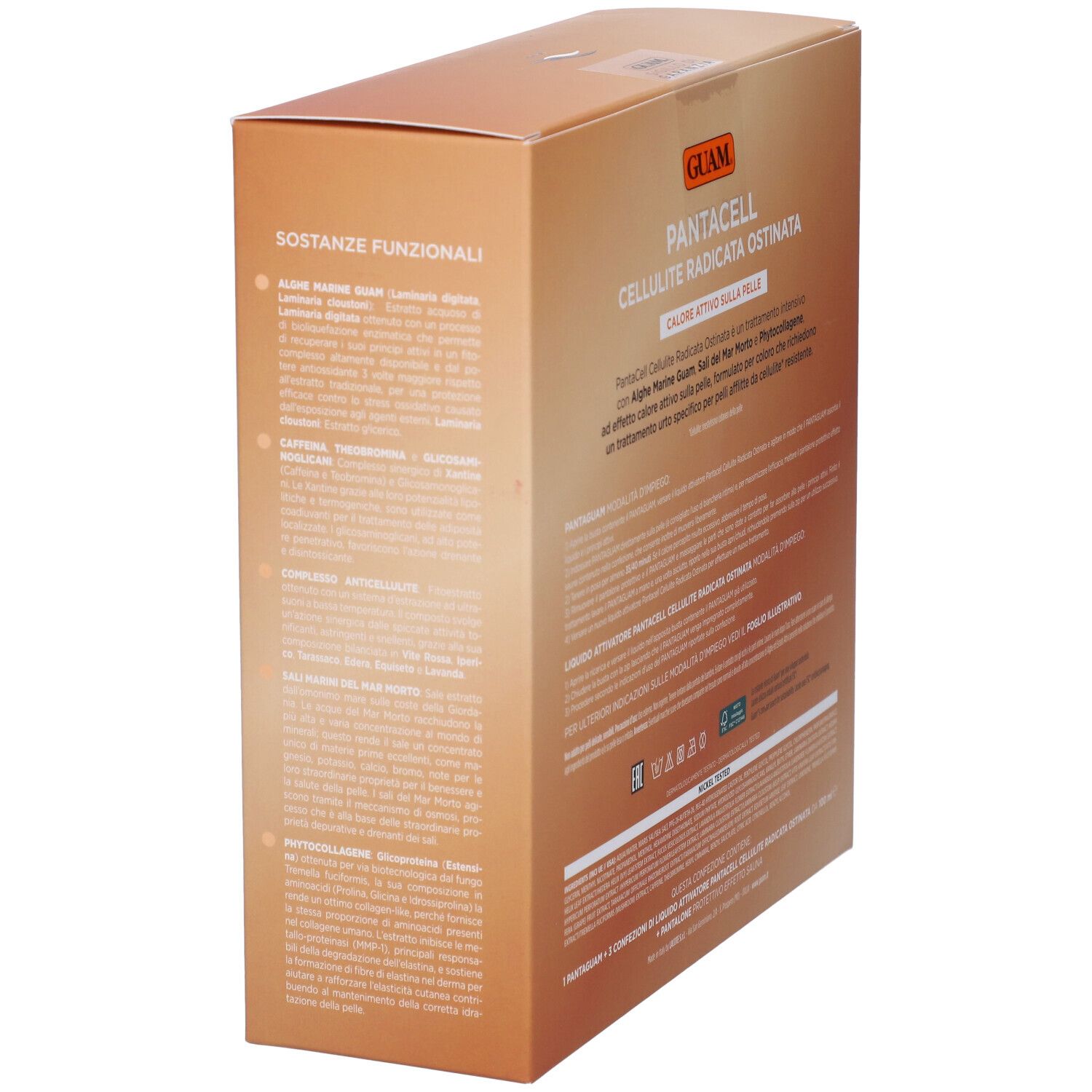 GUAM® Pantacell Cellul Radicata 3 Pezzi + Pantalone Saunetta