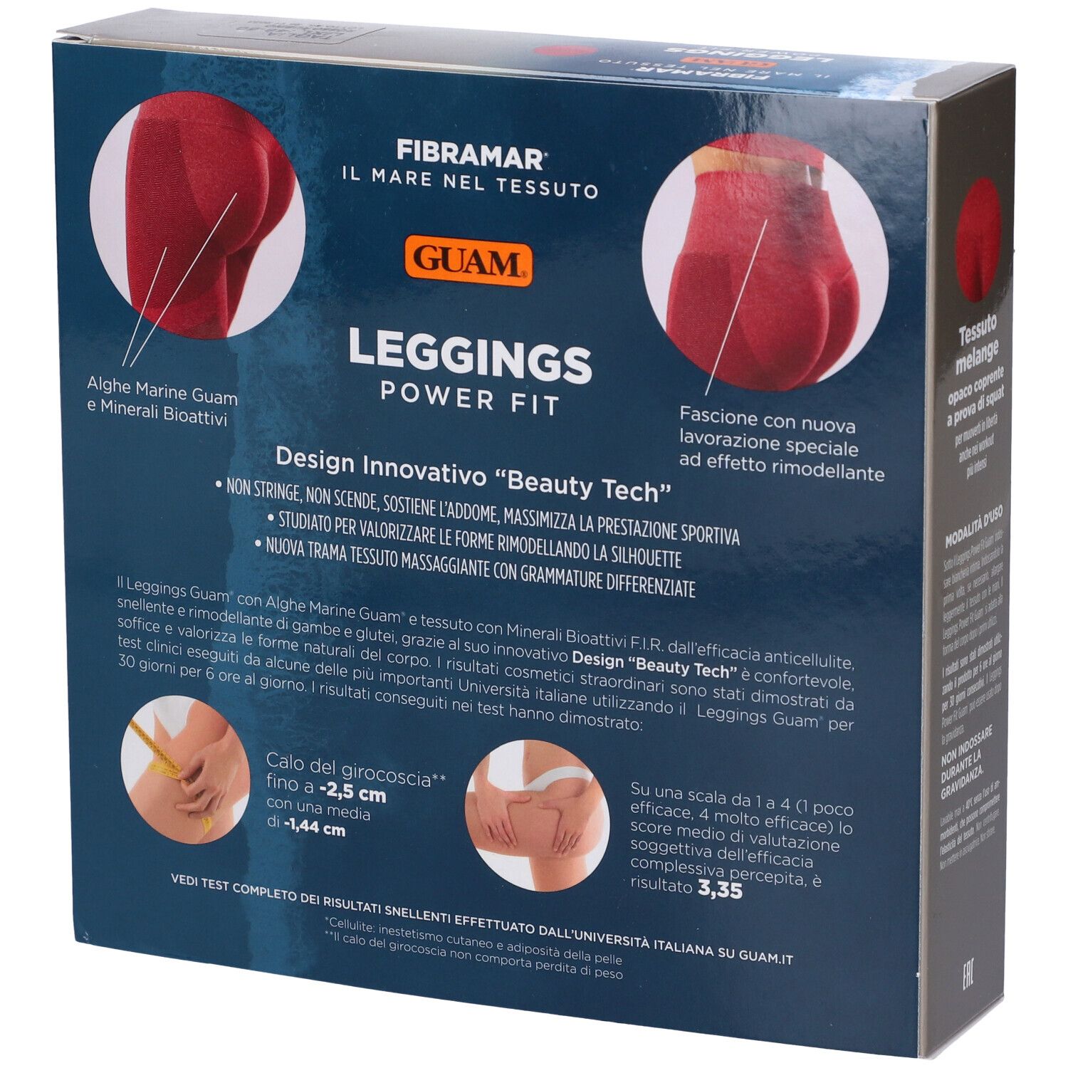 Guam Leggings Power Fit Rosso L/XL - risparmia il 10% con il codice: Guam10