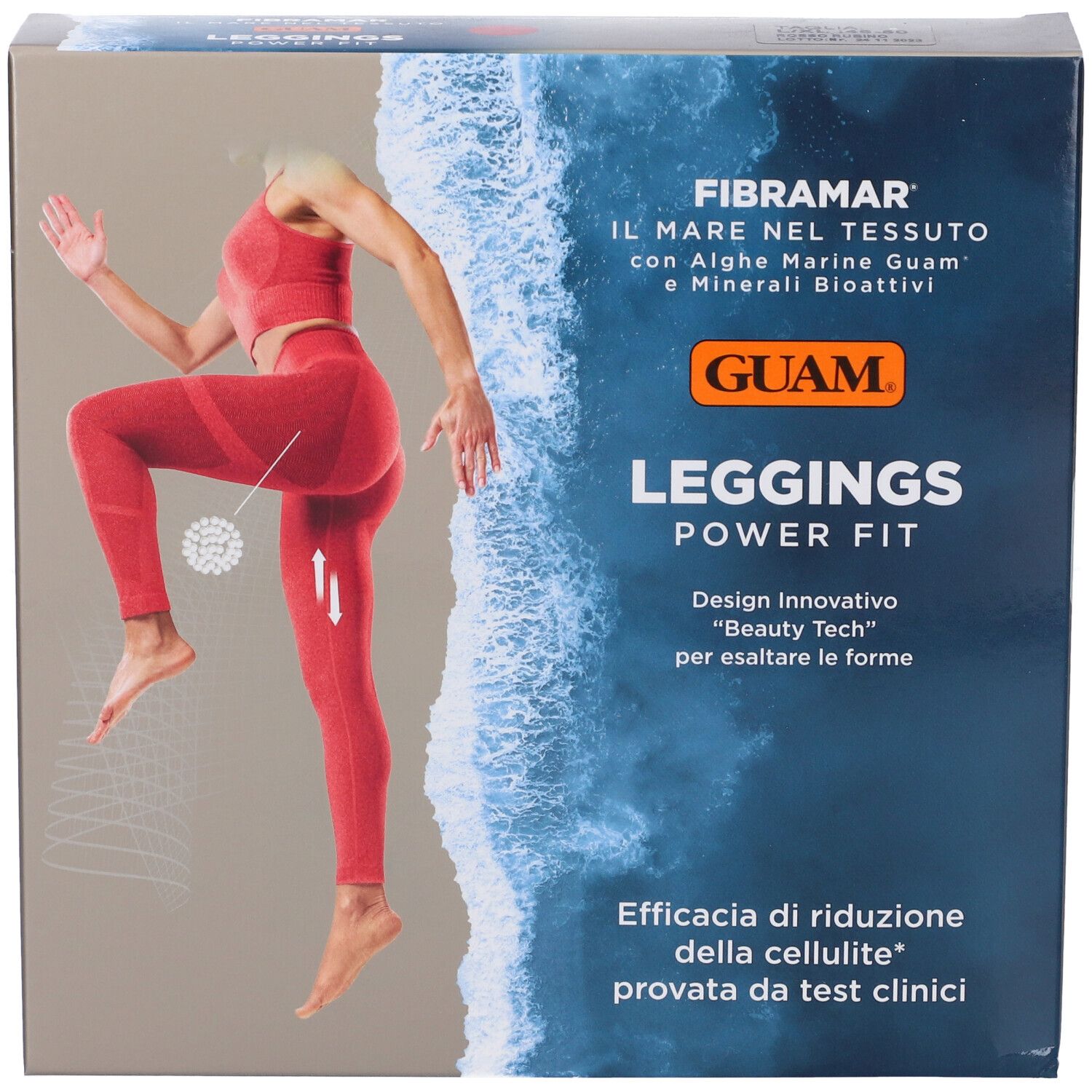 Guam Leggings Power Fit Rosso L/XL - risparmia il 10% con il codice: Guam10