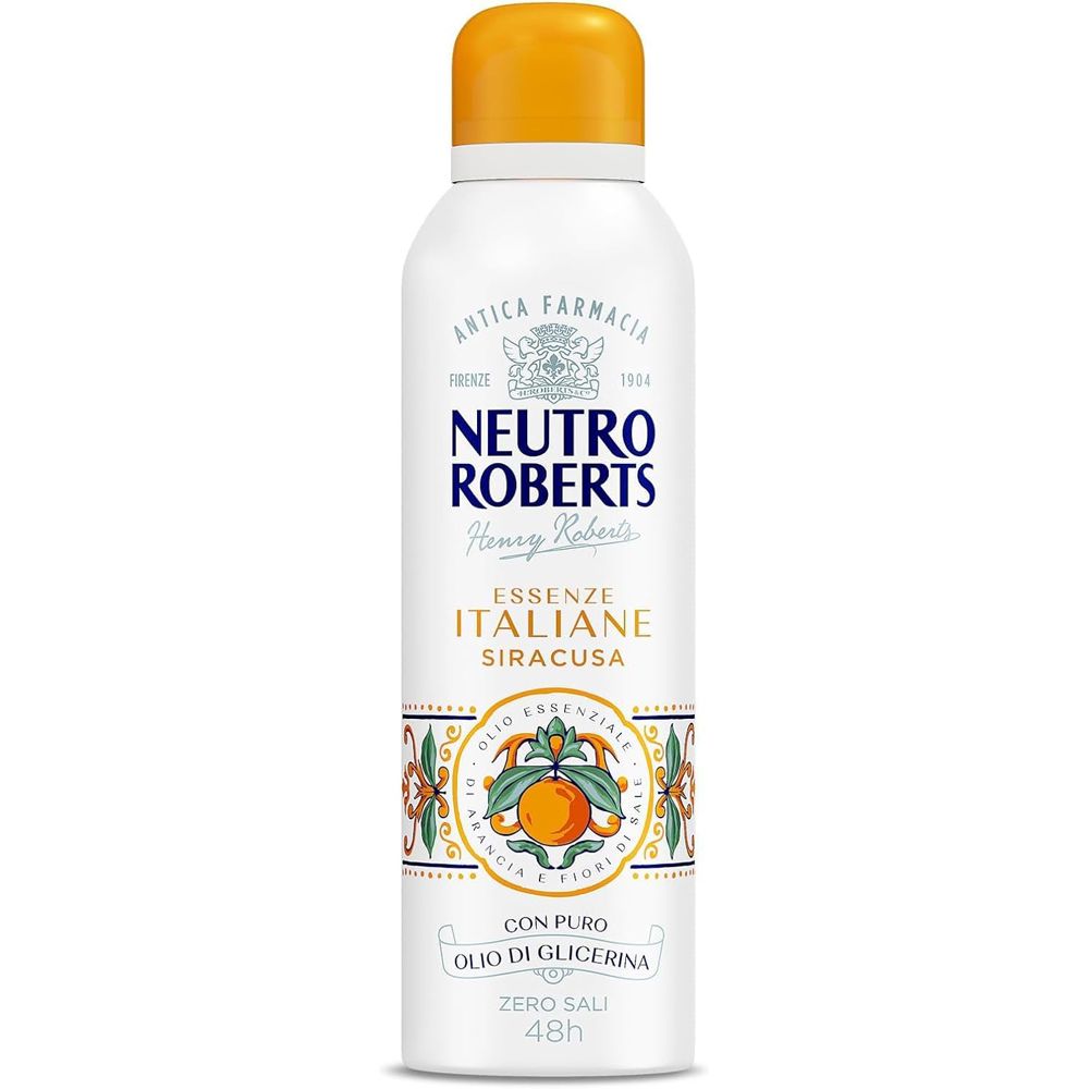 NEUTRO ROBERTS ESSENZE ITALIANE DEODORANTE SPRAY SIRACUSA 200ml