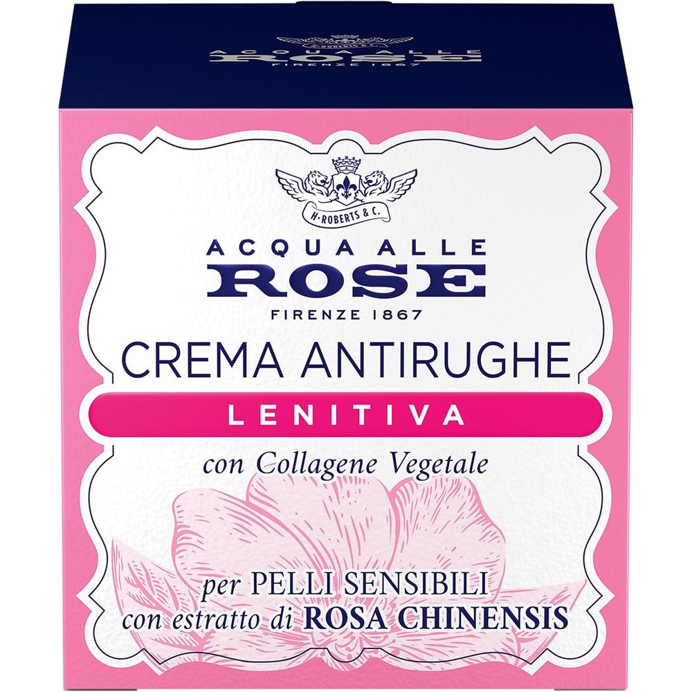 Acqua alle Rose - Crema viso antirughe Lenitiva