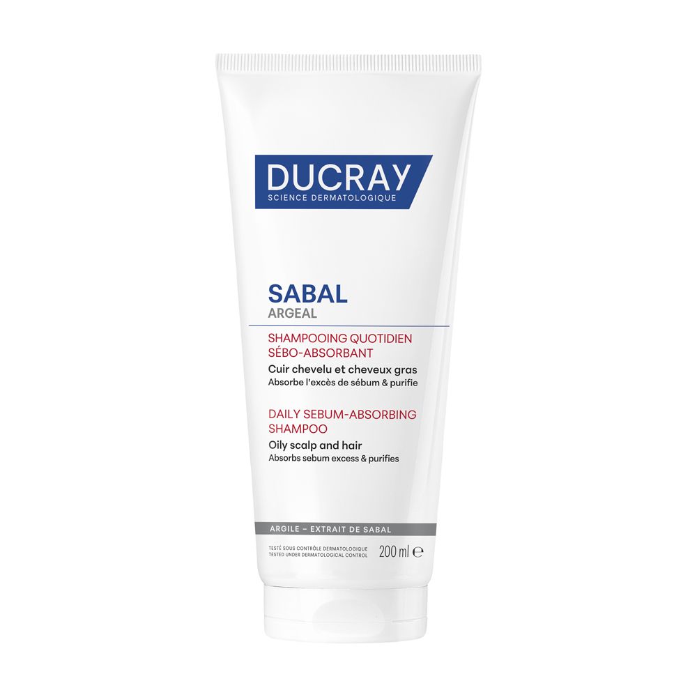 Ducray SABAL ARGEAL Shampoo Quotidiano Sebo-Assorbente Capelli Grassi