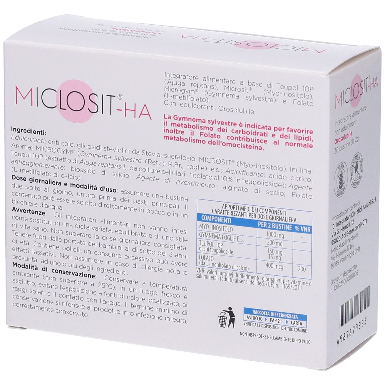 Miclosit Ha 30 Stick