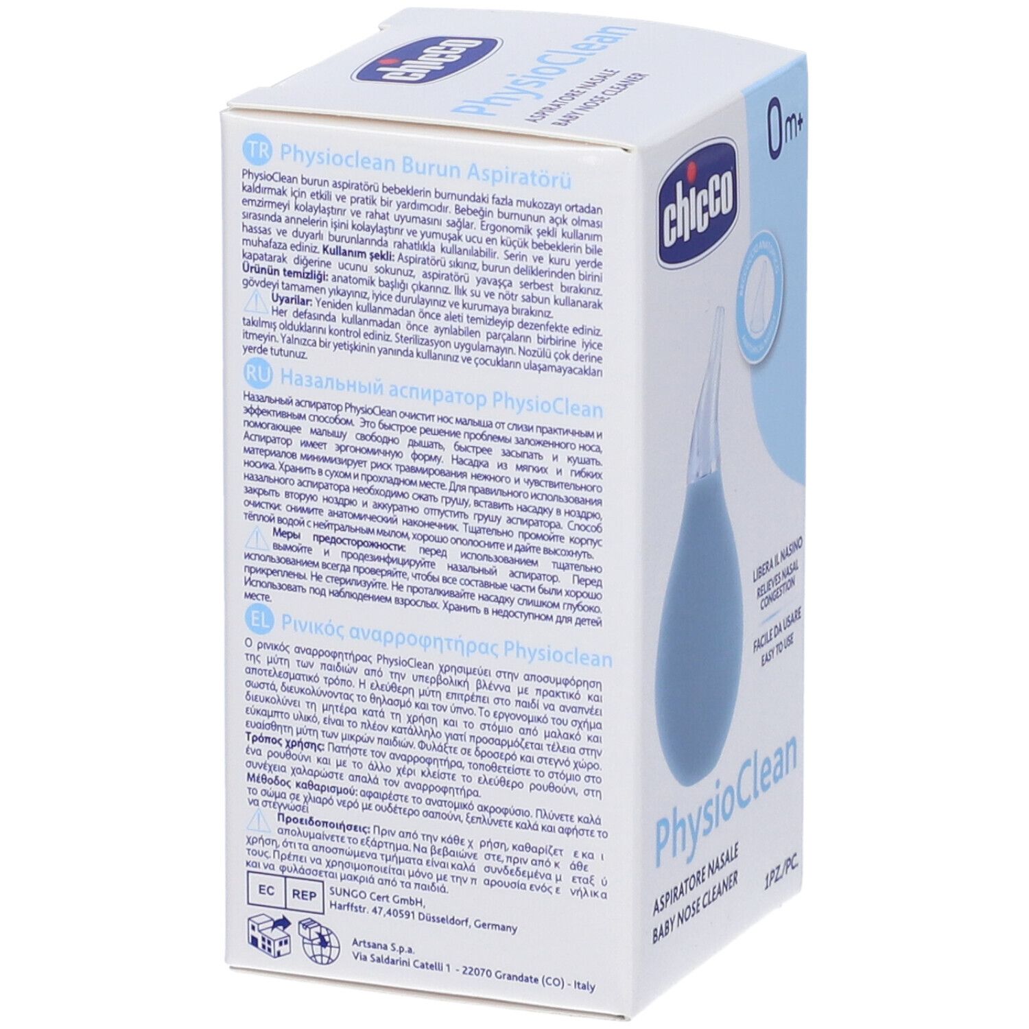 Chicco Aspiratore Nasale Chicco Physioclean