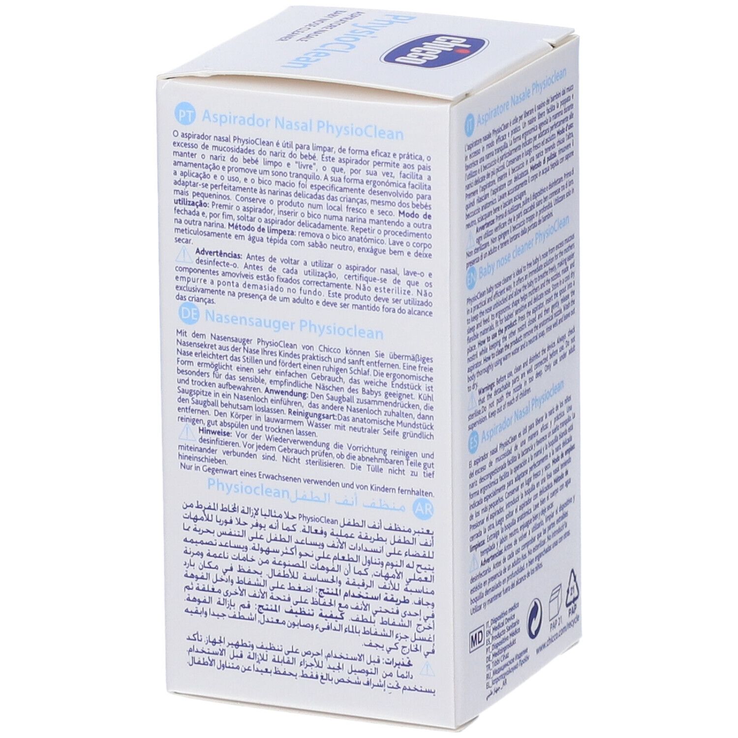Chicco Aspiratore Nasale Chicco Physioclean