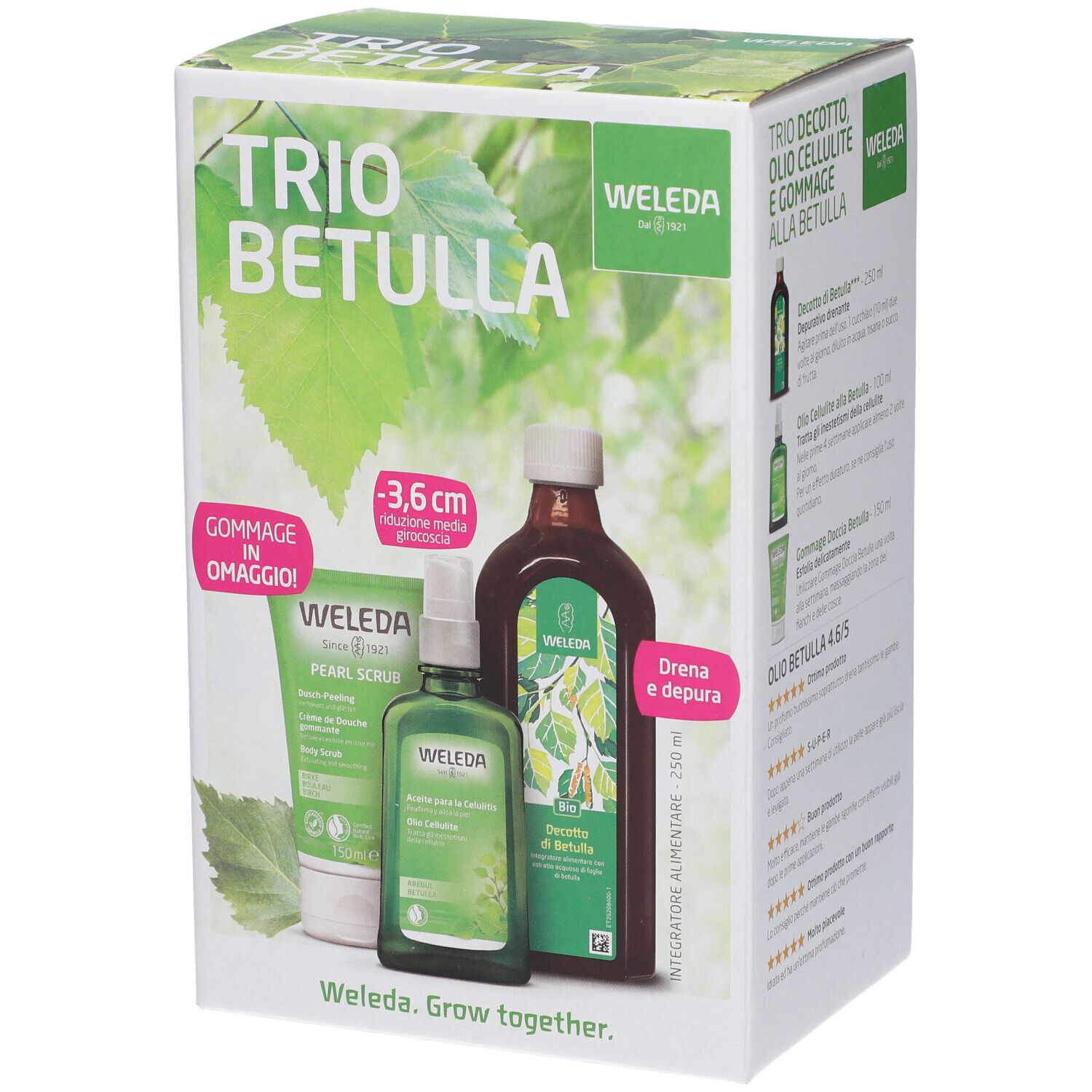 Weleda Set Trio Betulla - risparmia il 10% con il codice: 10WELEDA