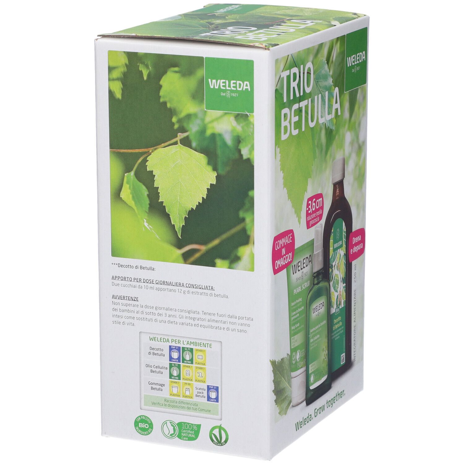 Weleda Set Trio Betulla - risparmia il 10% con il codice: 10WELEDA