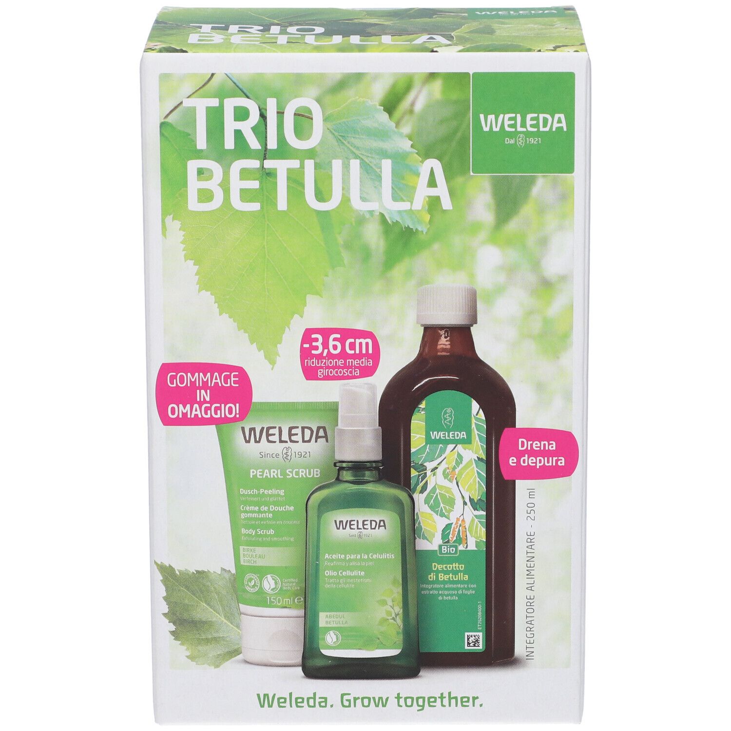Weleda Set Trio Betulla - risparmia il 10% con il codice: 10WELEDA