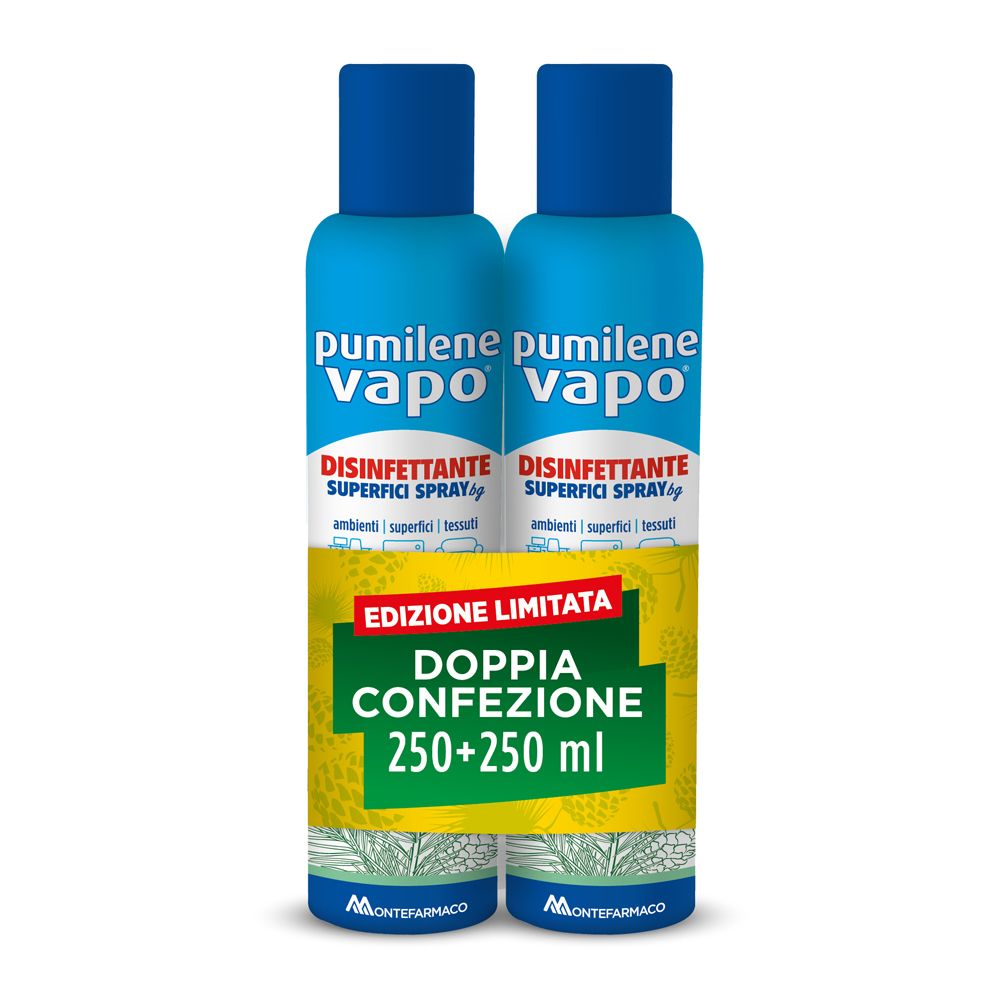 Pumilene Vapo Disinfettante Superfici Spray Set da 2