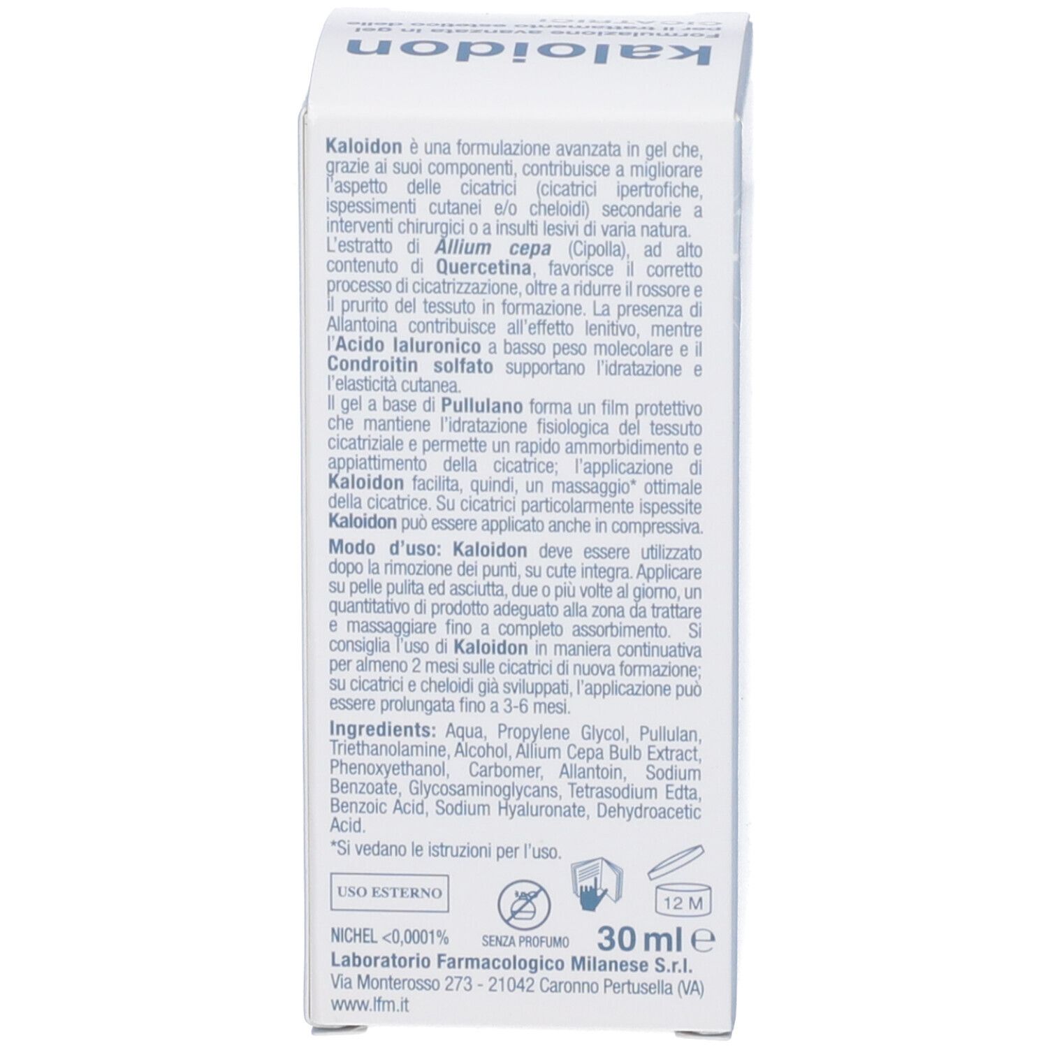 Kaloidon Gel Cicatrici 30 Ml