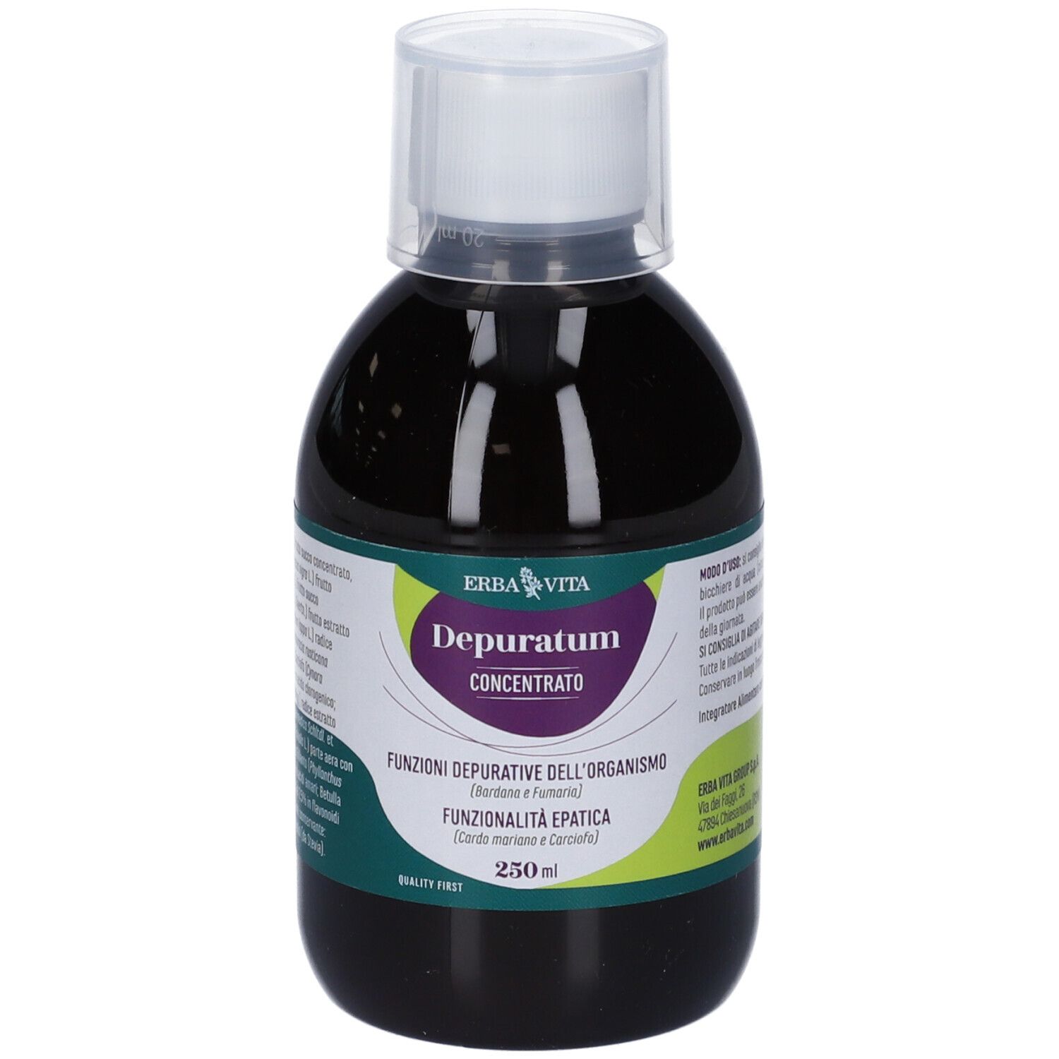 Erba Vita Depuratum Concentrato Soluzione Orale