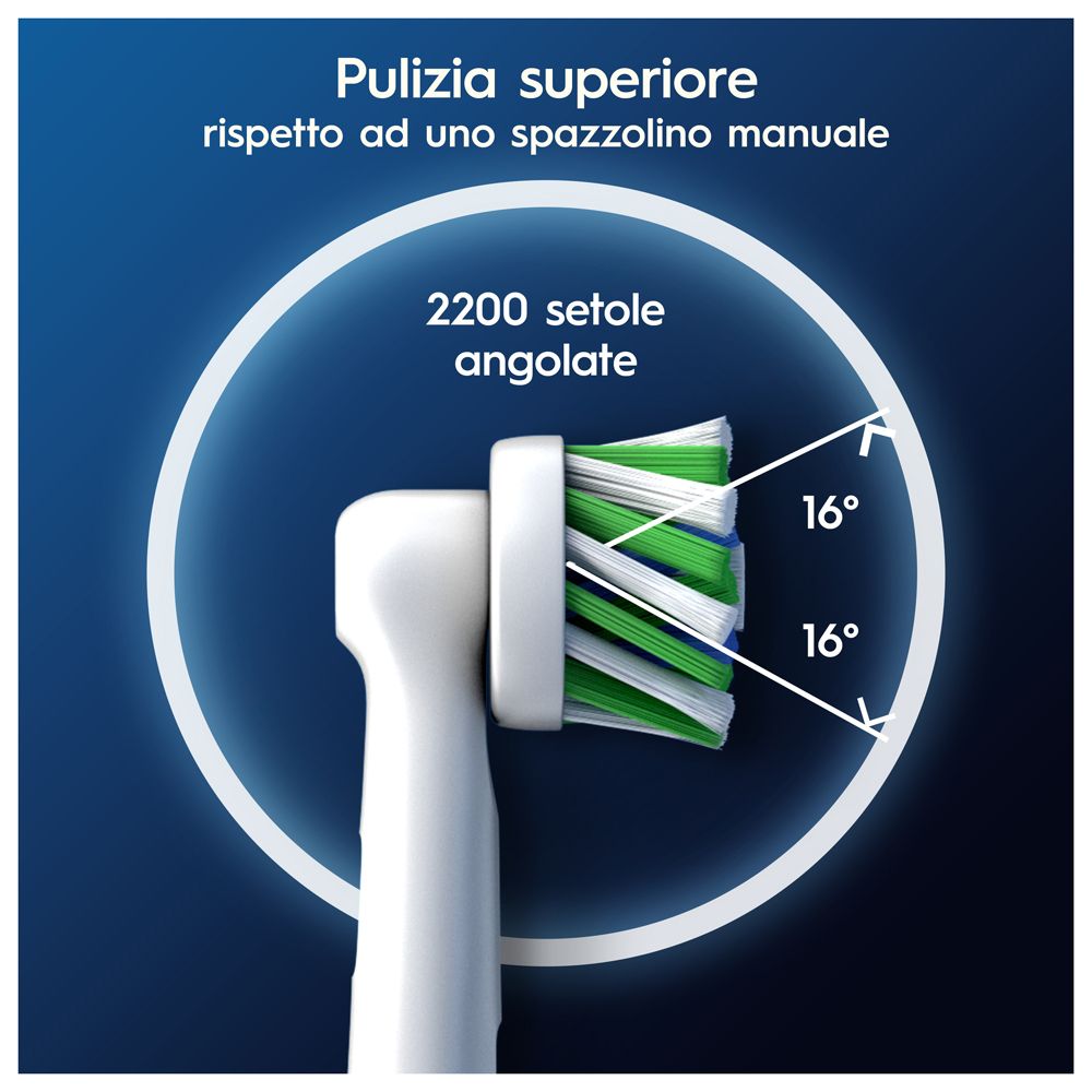 Oral-B Testine di Ricambio Pro Cross Action