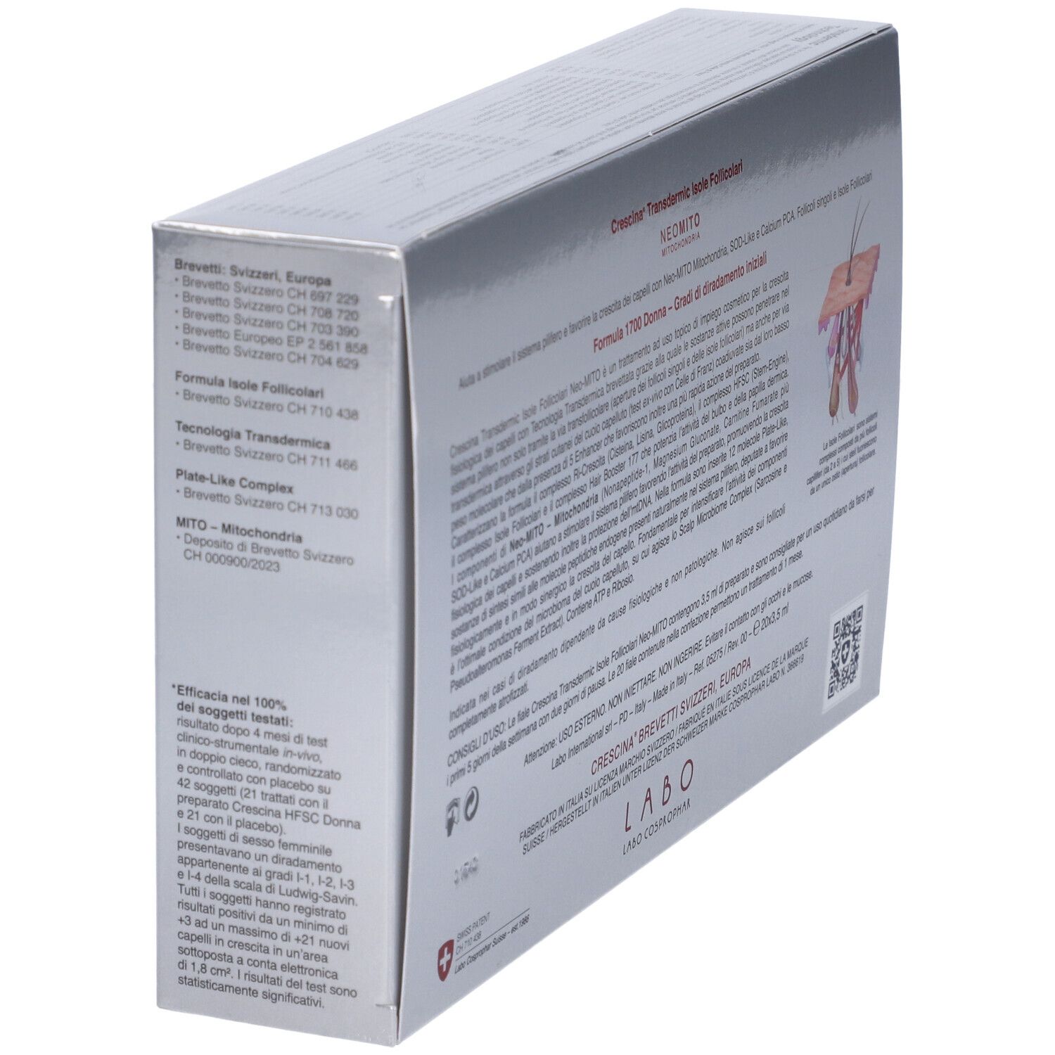 Labo Crescina Isole Follicolari Neo Mito Formula 1700 Donna - risparmia il 20% con il codice: SWISSE20