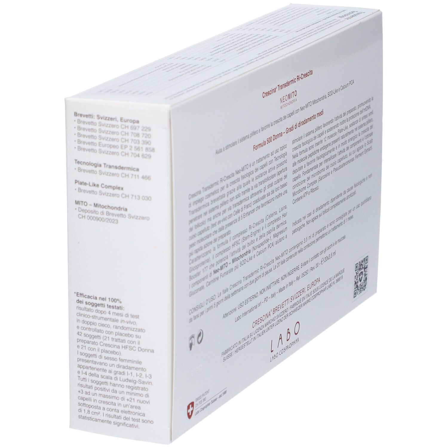 Labo Crescina Ri-Crescita Neo Mito Formula 500 Donna