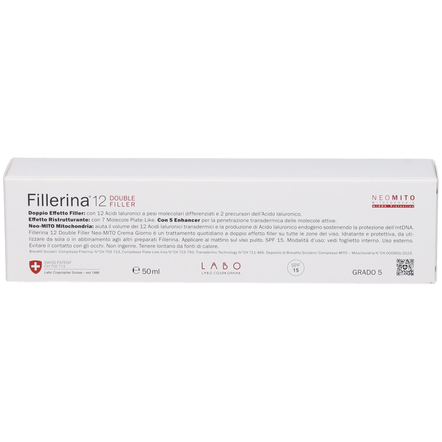 Labo Fillerina 12 Neo-Mito Crema Giorno Grado 5