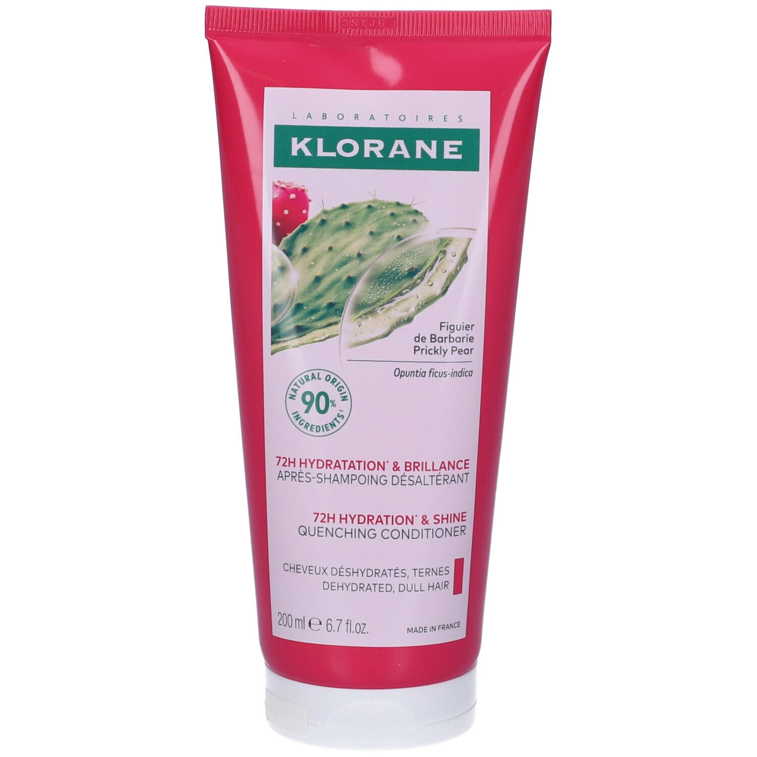 Klorane Balsamo idratante e illuminante al Fico d’India 200ml - Capelli disidratati, idratazione