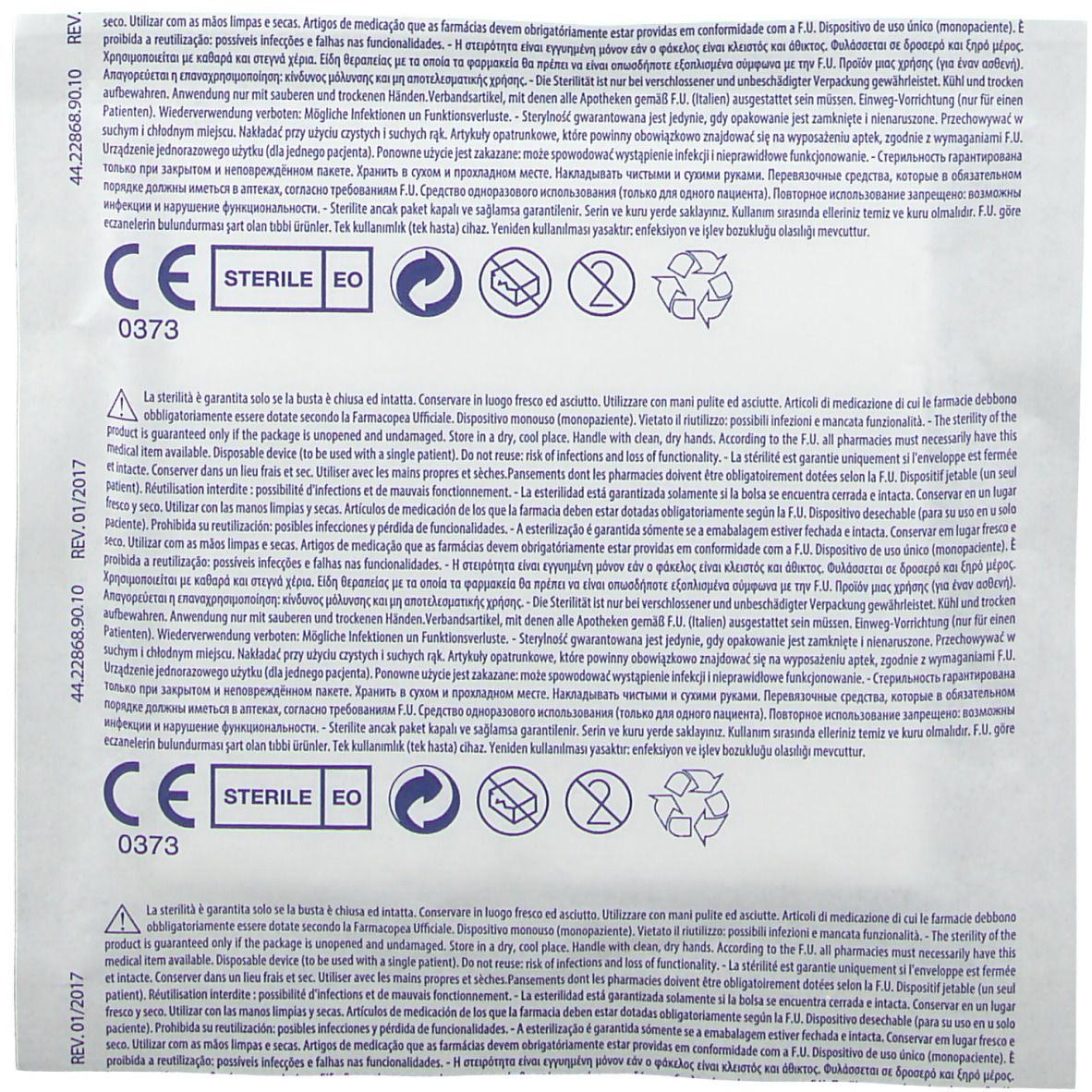 PIC Garza 10 x 10 Sterile 4 Buste da 25 Pezzi a solo € 1,70 -   - Gli Specialisti del Benessere