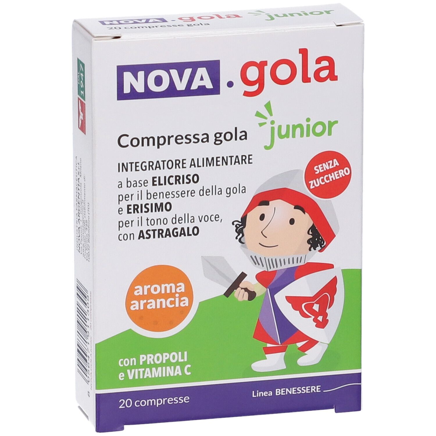 NOVA.GOLA Junior arancia compresse