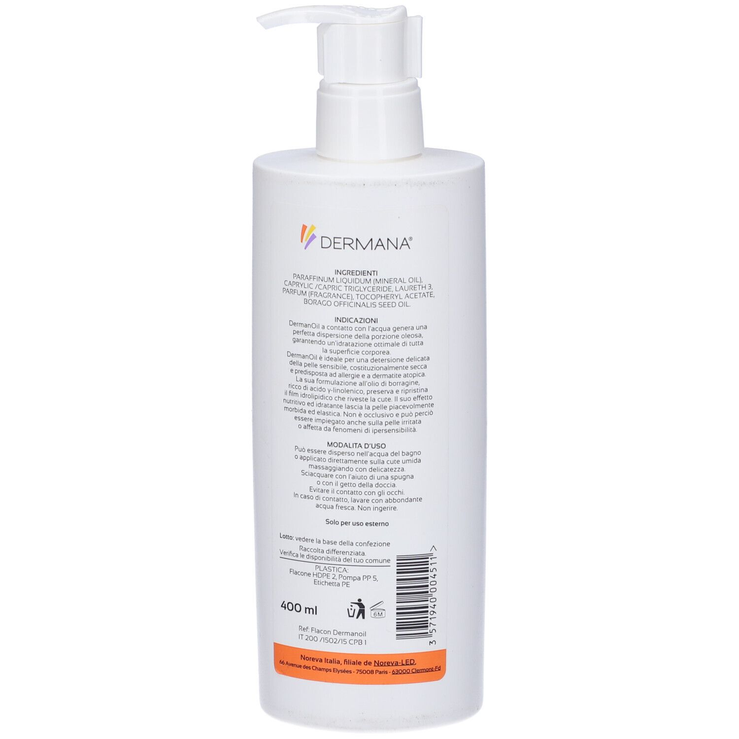 Dermanoil 400 Ml