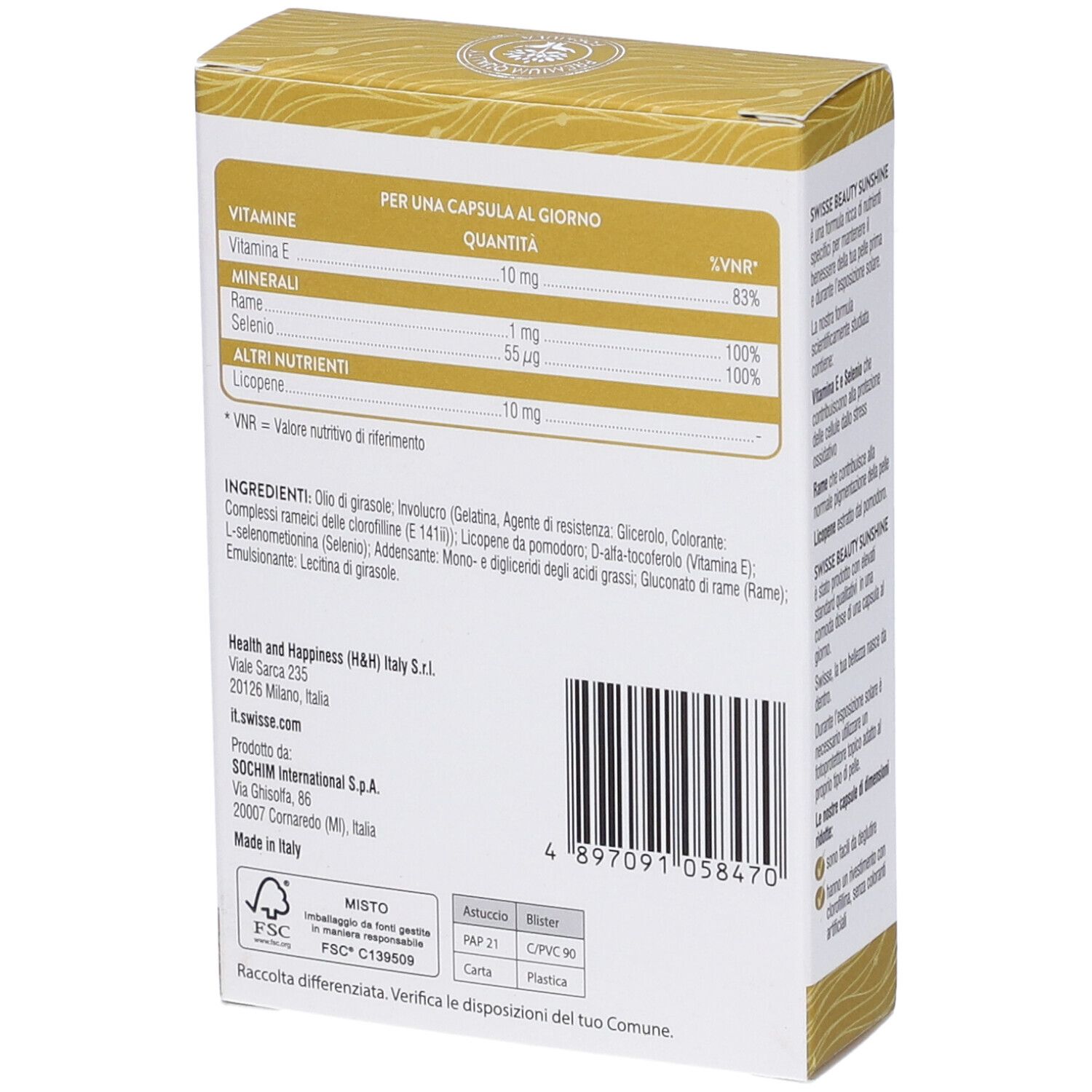 Swisse Sunshine
