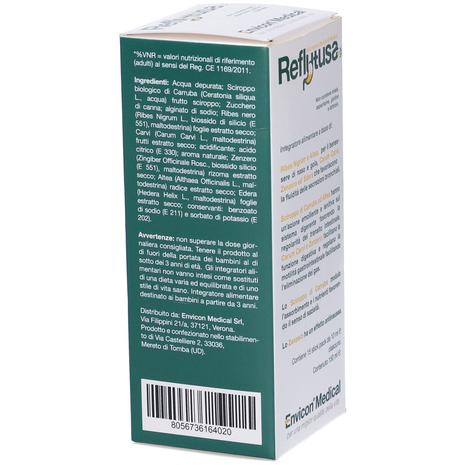 Reflutuss Tosse Reflusso 15 Stick Pack Da 10 Ml
