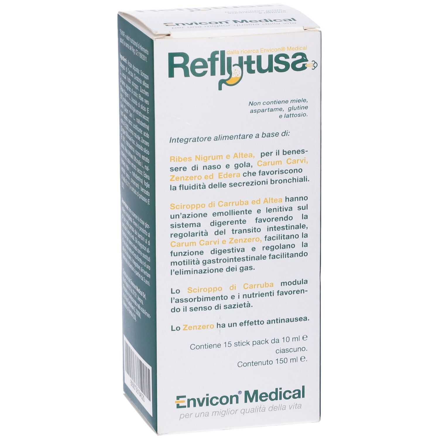 Reflutuss Tosse Reflusso 15 Stick Pack Da 10 Ml