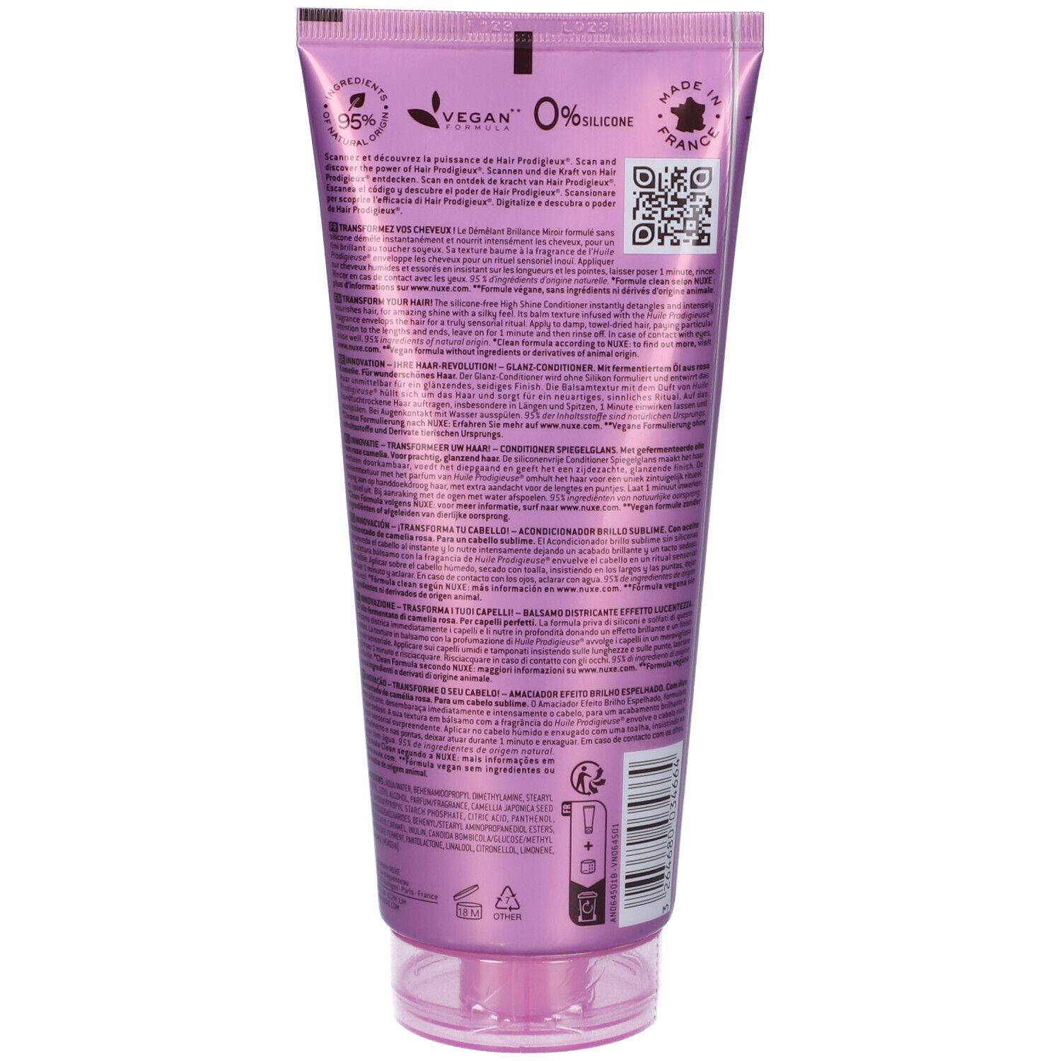 NUXE Balsamo Districante Effetto Lucentezza Hair Prodigieux®