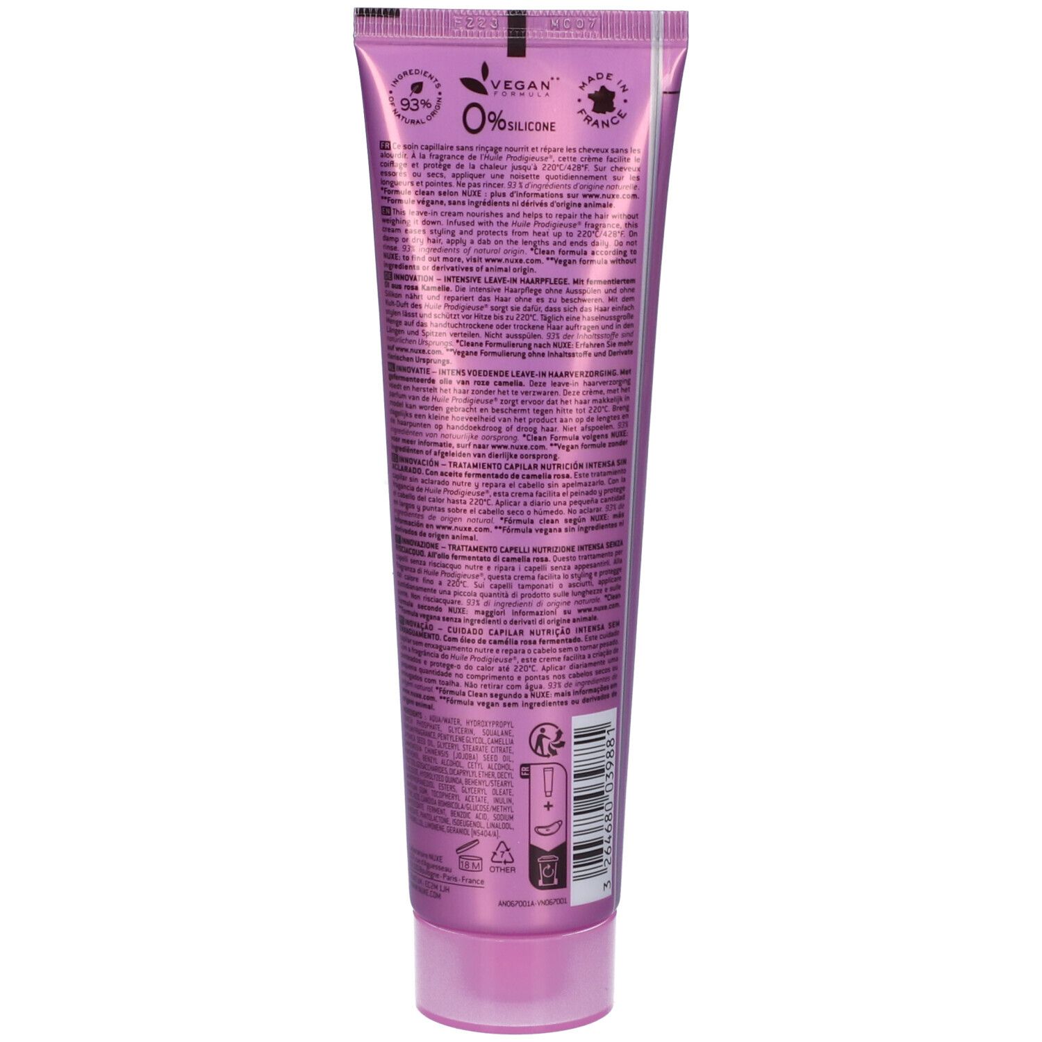 NUXE Trattamento Capelli Nutrizione Intensa Hair Prodigieux®