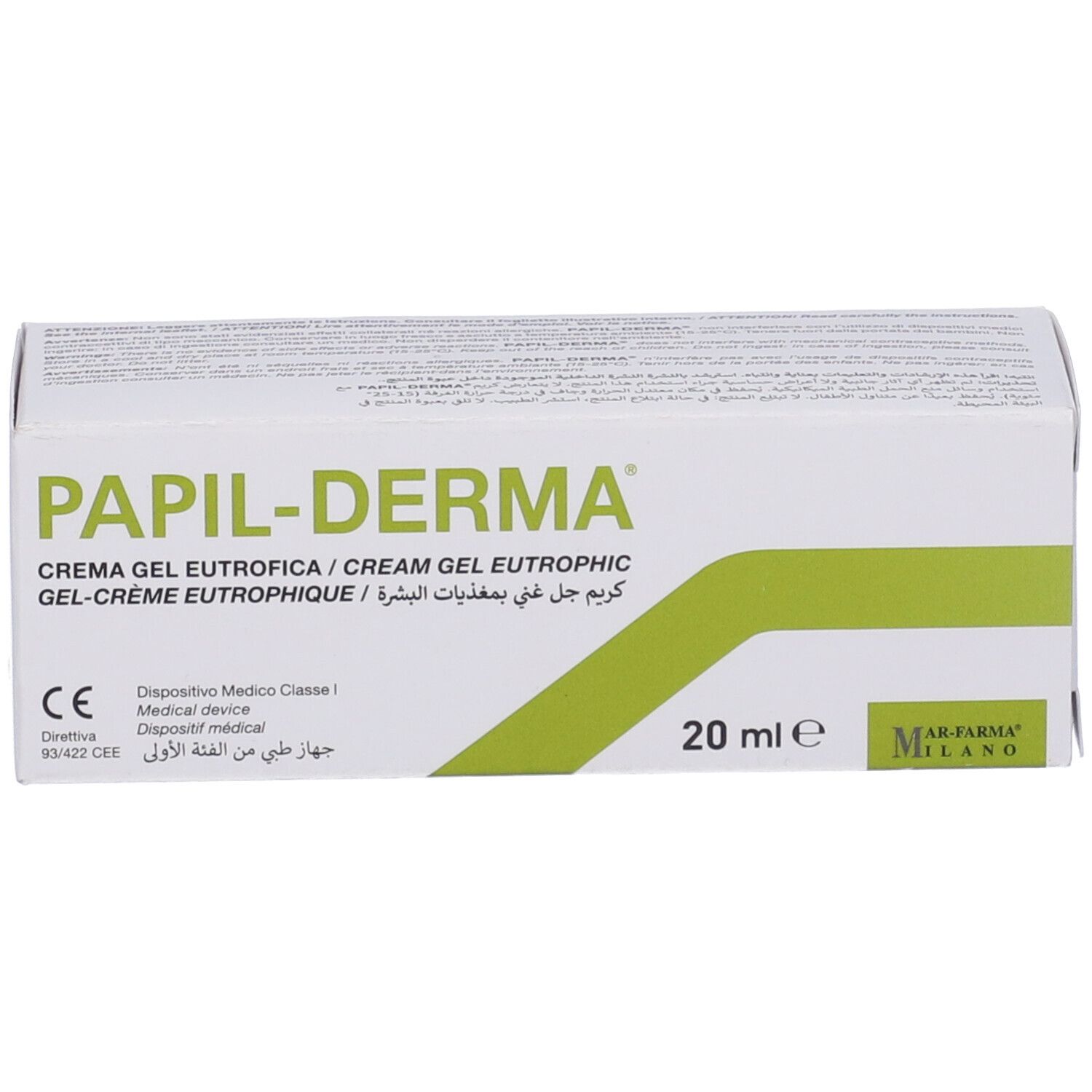 Papil Derma Crema 20 Ml