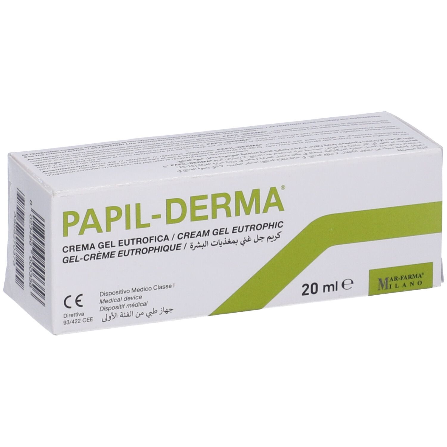 Papil Derma Crema 20 Ml