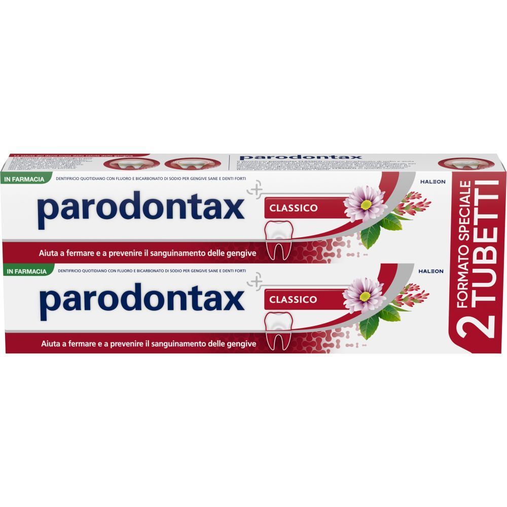 Parodontax Classico, Dentifricio Bipack 2x75ml