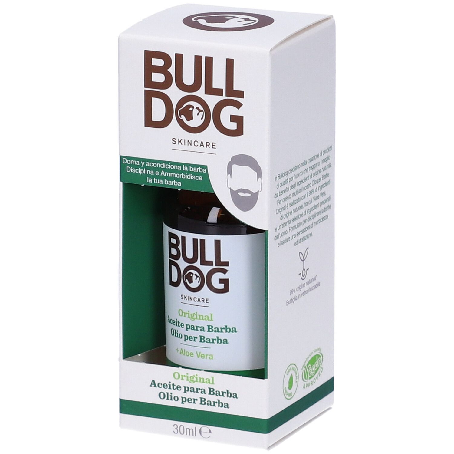 Bulldog Original Gel Olio per Barba