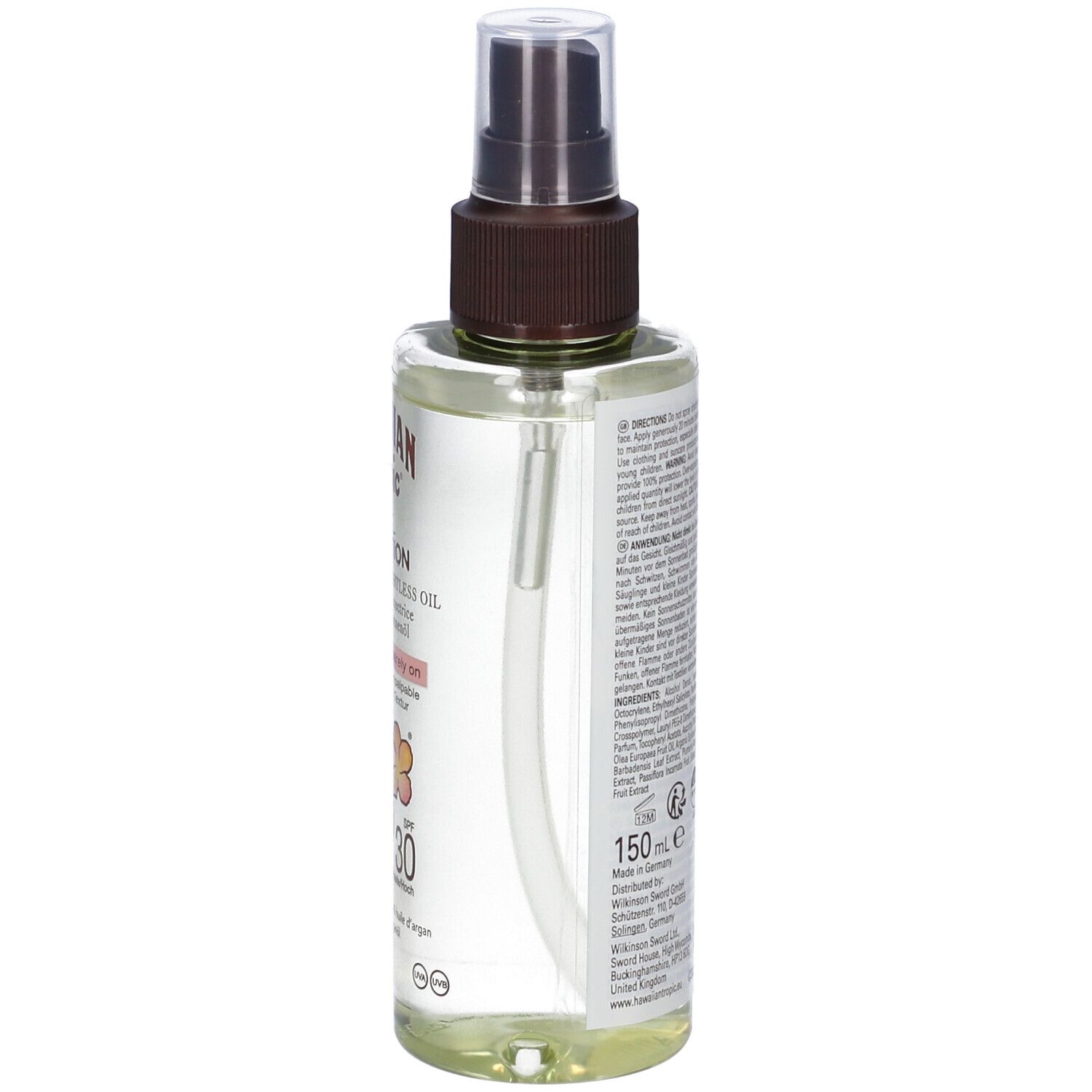 Hawaiian Tropic Silk Hydration Weightless Oil SPF30