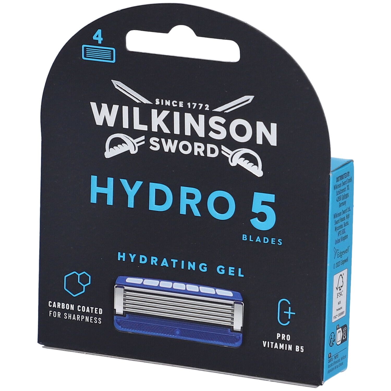 Wilkinson Hydro 5 Idrating Gel Lame Rasoio Ricarica