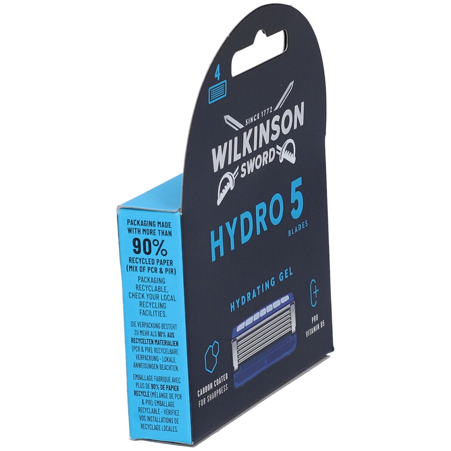 Wilkinson Hydro 5 Idrating Gel Lame Rasoio Ricarica