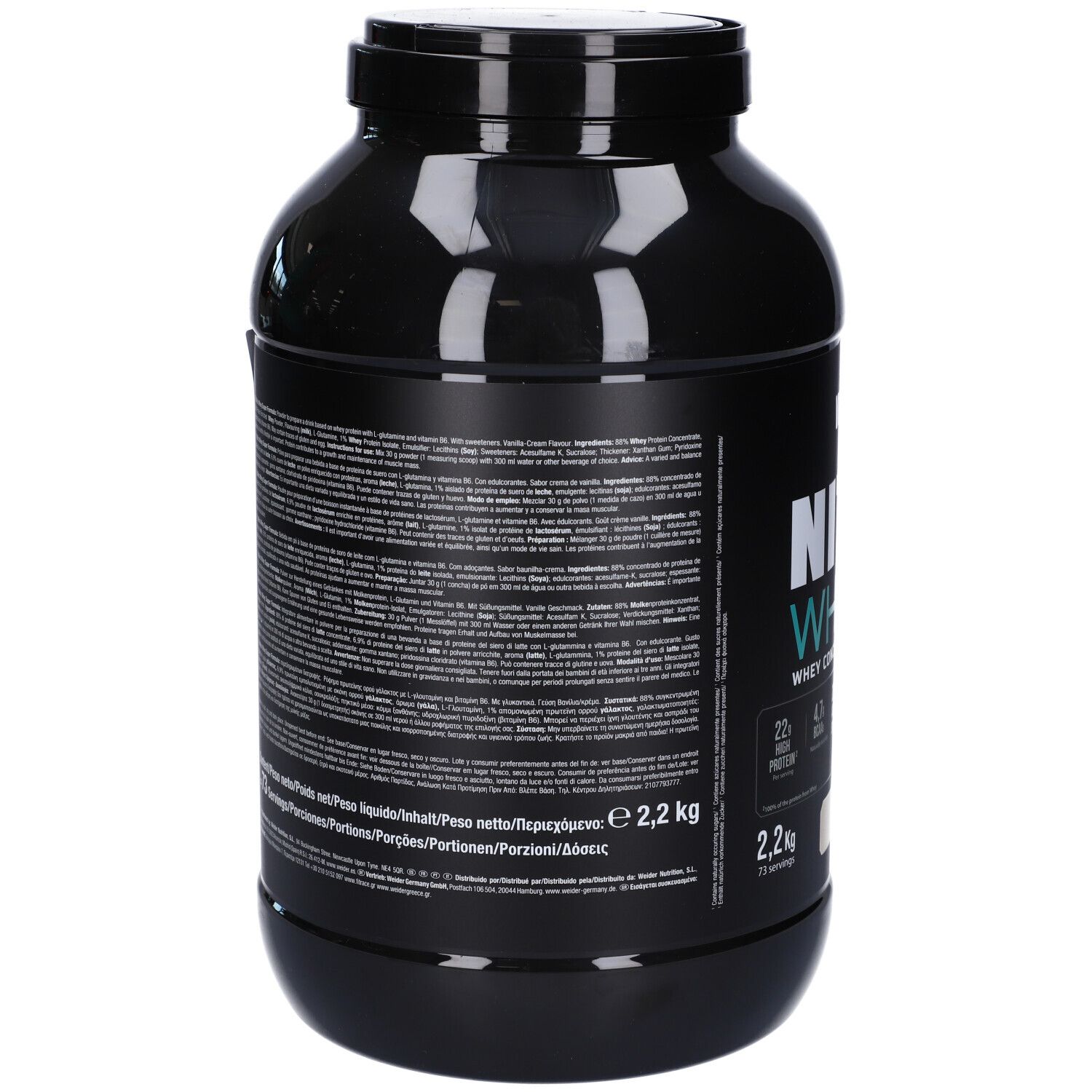 Weider Nitro Whey Super Formula Polvere Vanilla Cream
