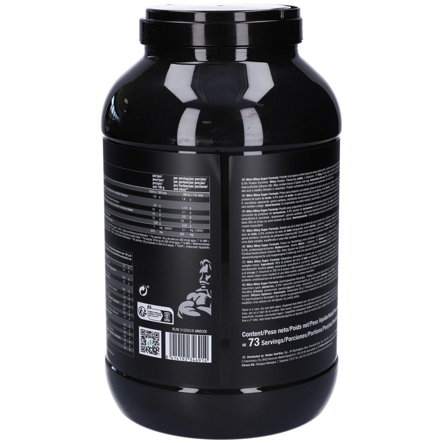 Weider Nitro Whey Super Formula Polvere Vanilla Cream