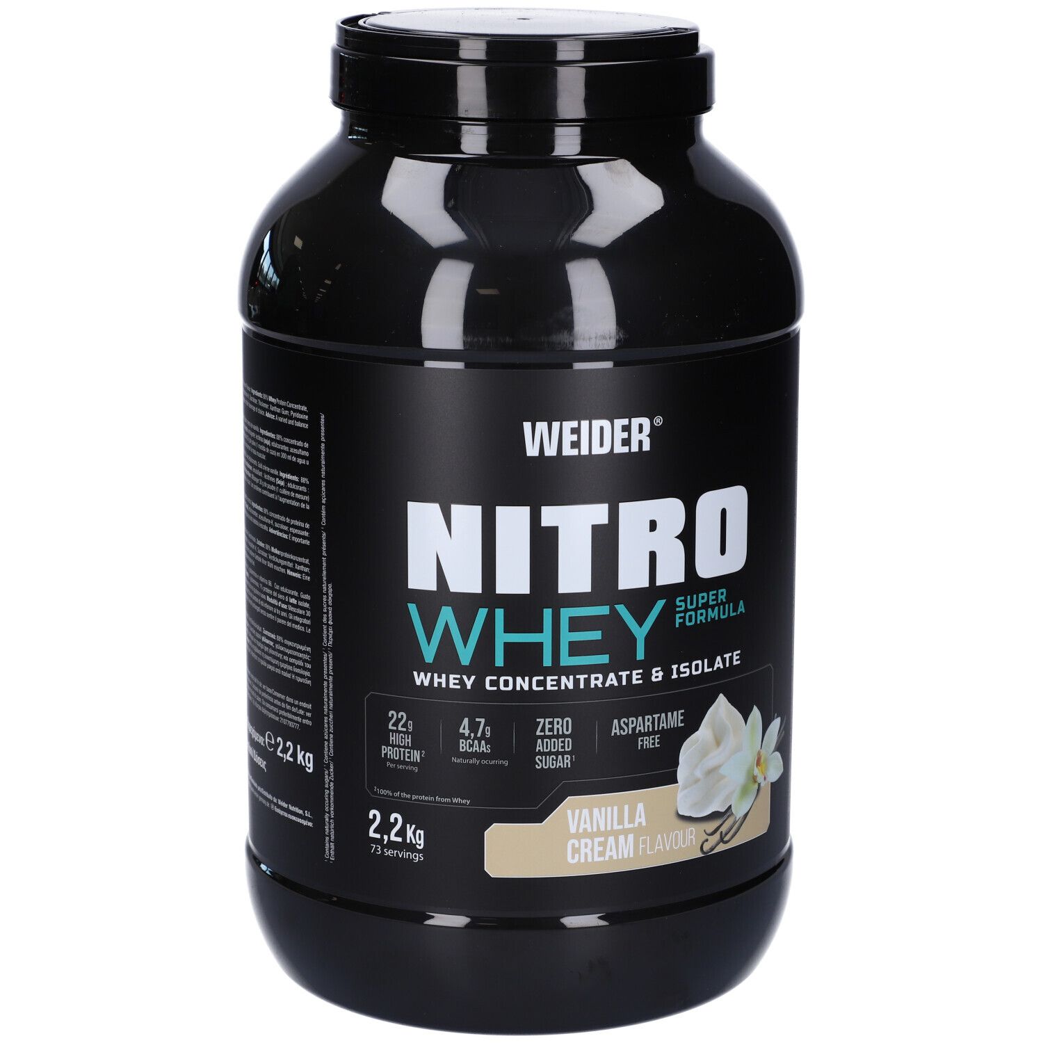 Weider Nitro Whey Super Formula Polvere Vanilla Cream