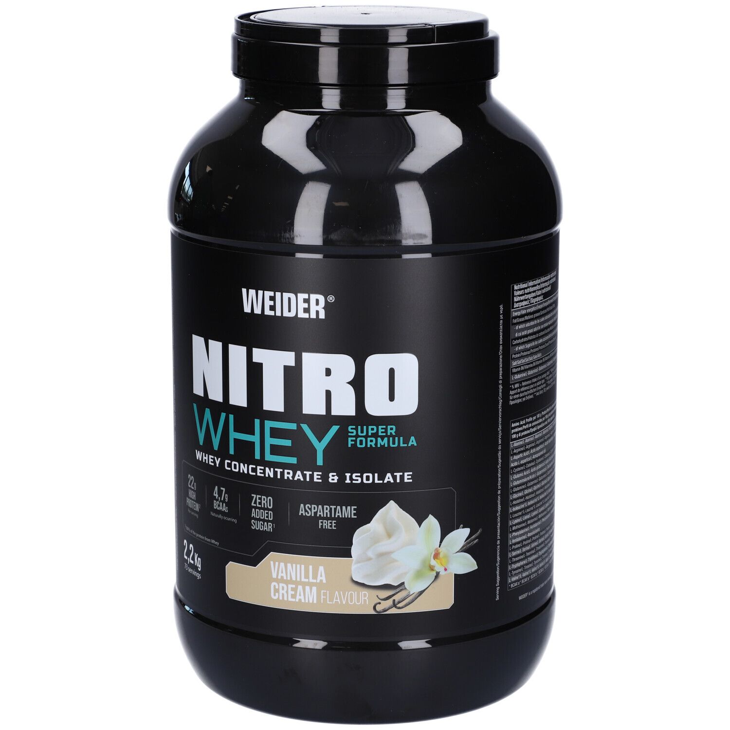 Weider Nitro Whey Super Formula Polvere Vanilla Cream