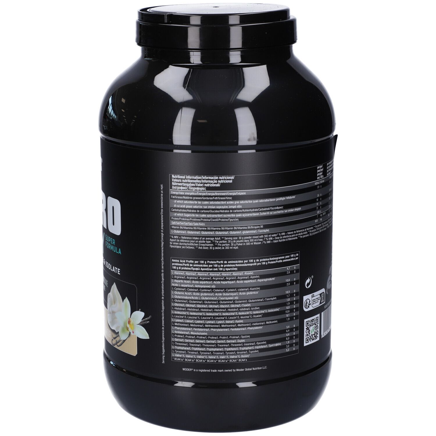 Weider Nitro Whey Super Formula Polvere Vanilla Cream