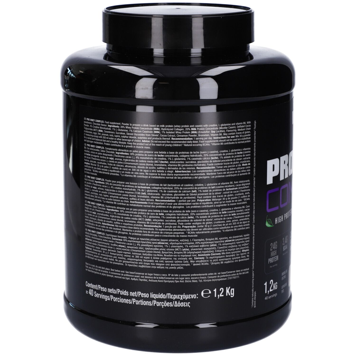 Weider Prowhey Complex Complesso di Proteine del Latte Gusto Cioccolato Fondente
