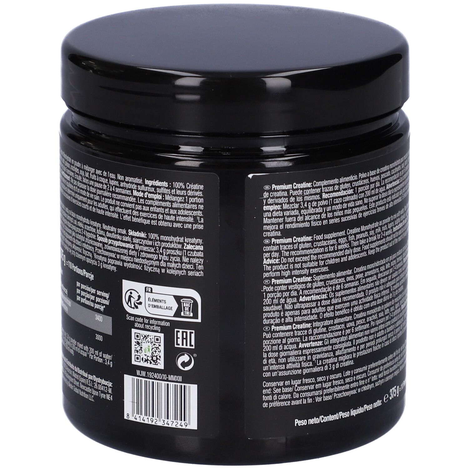 Weider Premium Creatine 375 G