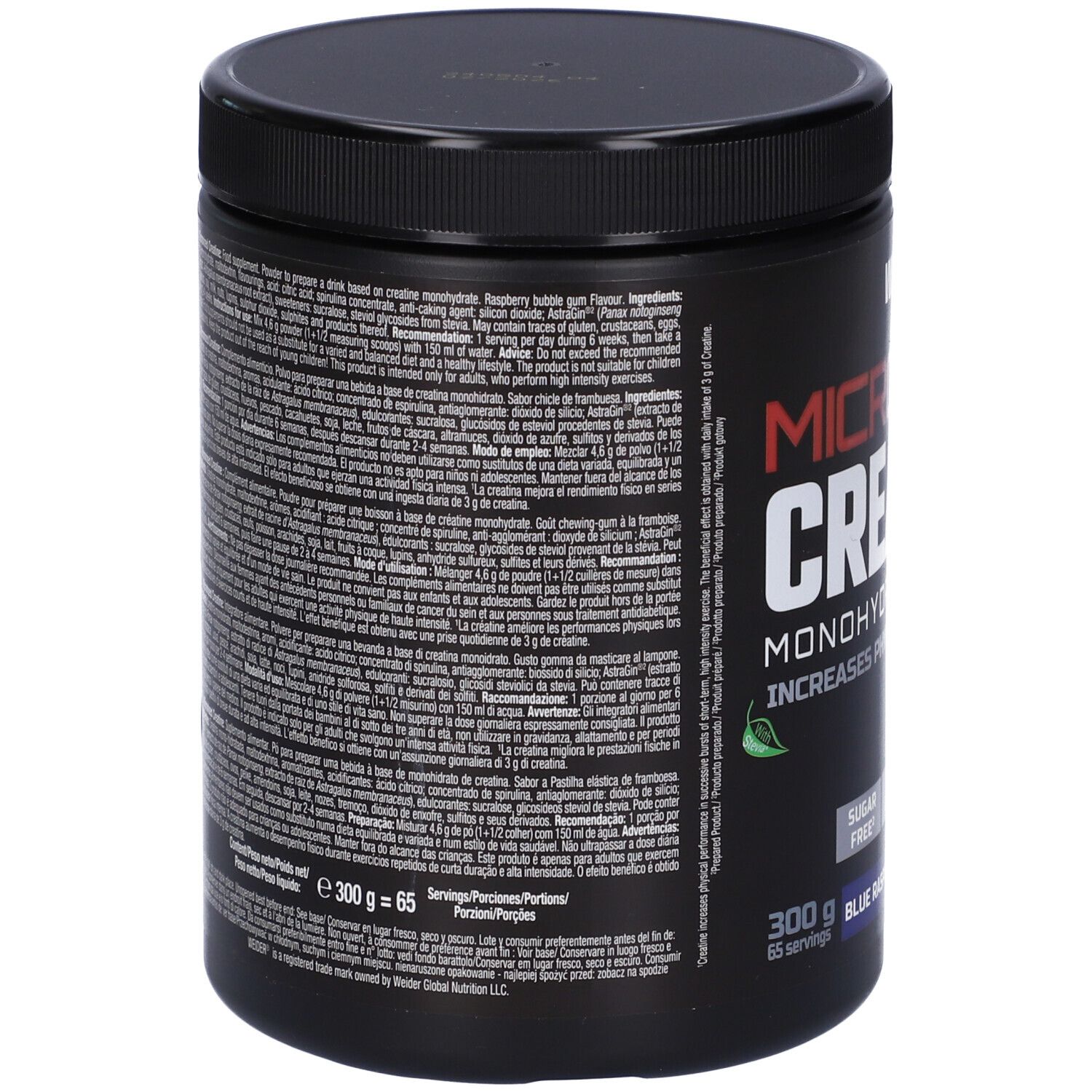 Weider Micronized Creatine Mirtillo 300 G