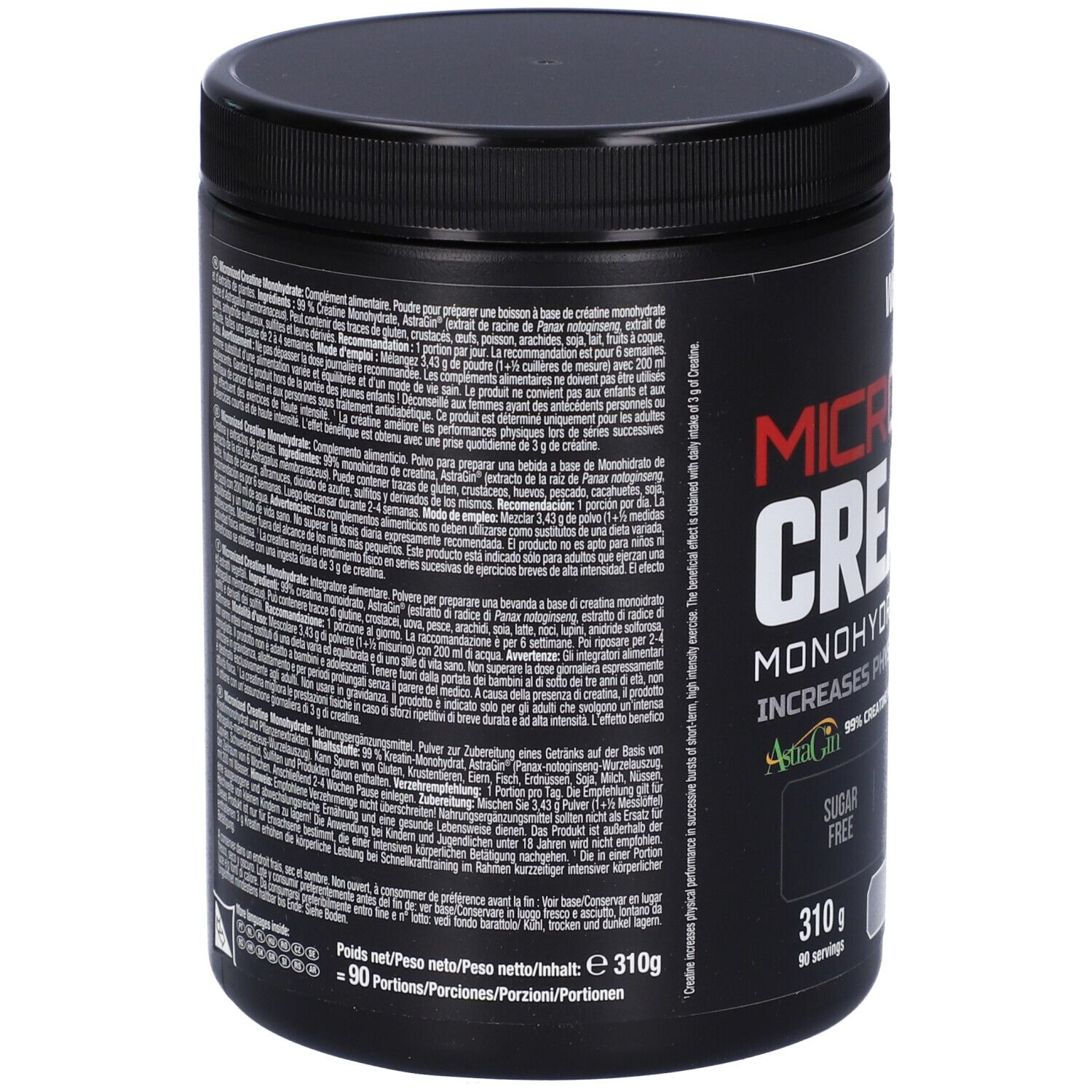 Weider Micronized Creatine Neutra 310 G