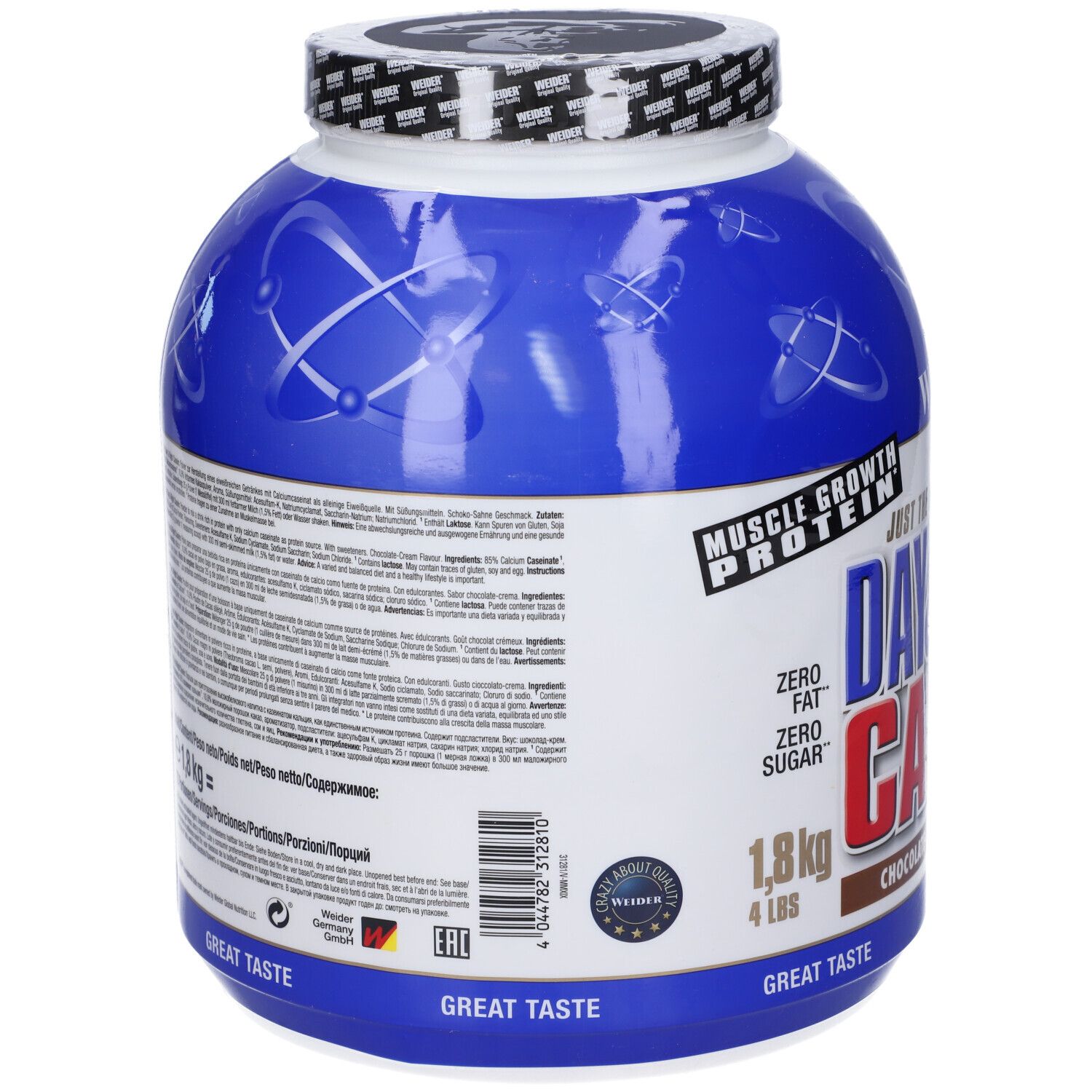 Weider Day&Night Casein Cioccolato Polvere