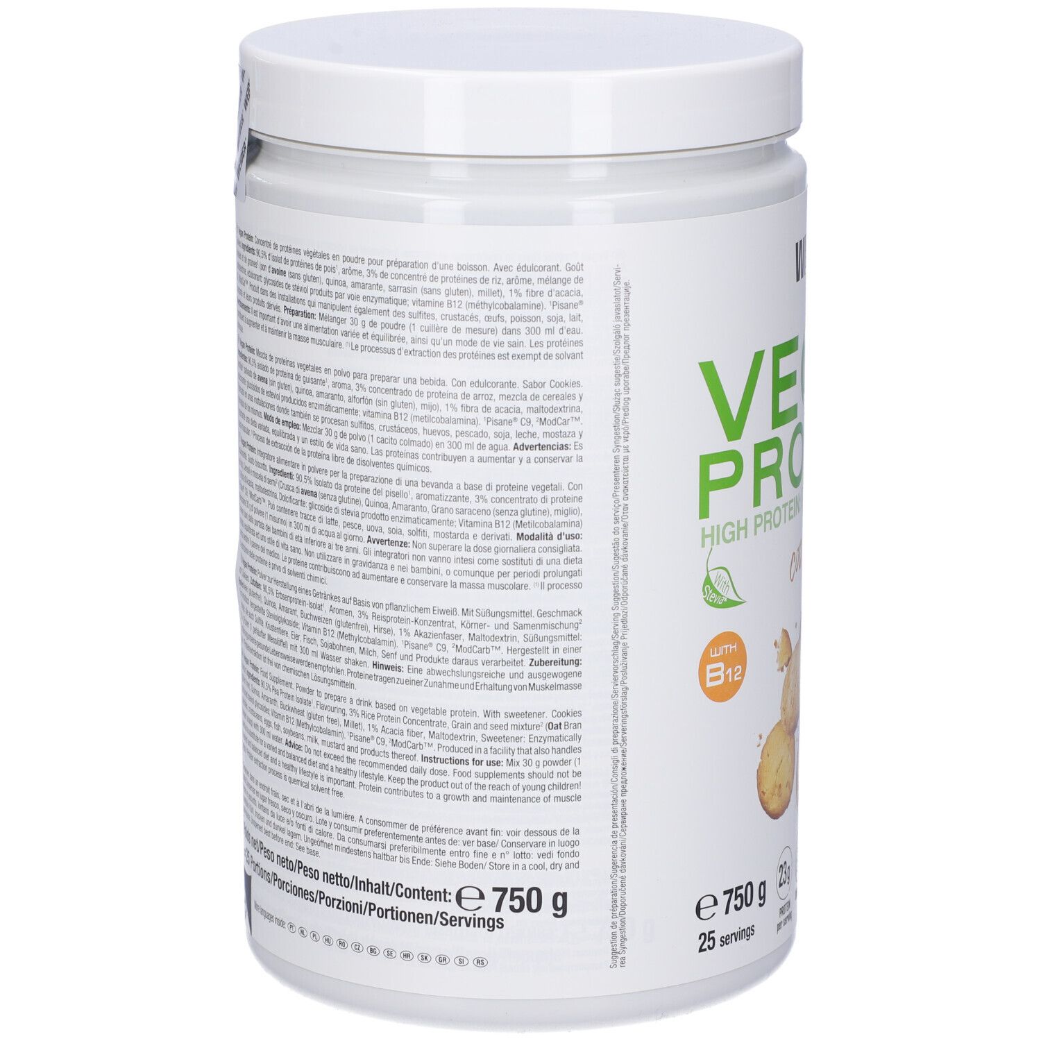Weider Vegan Protein Cookies 750 G