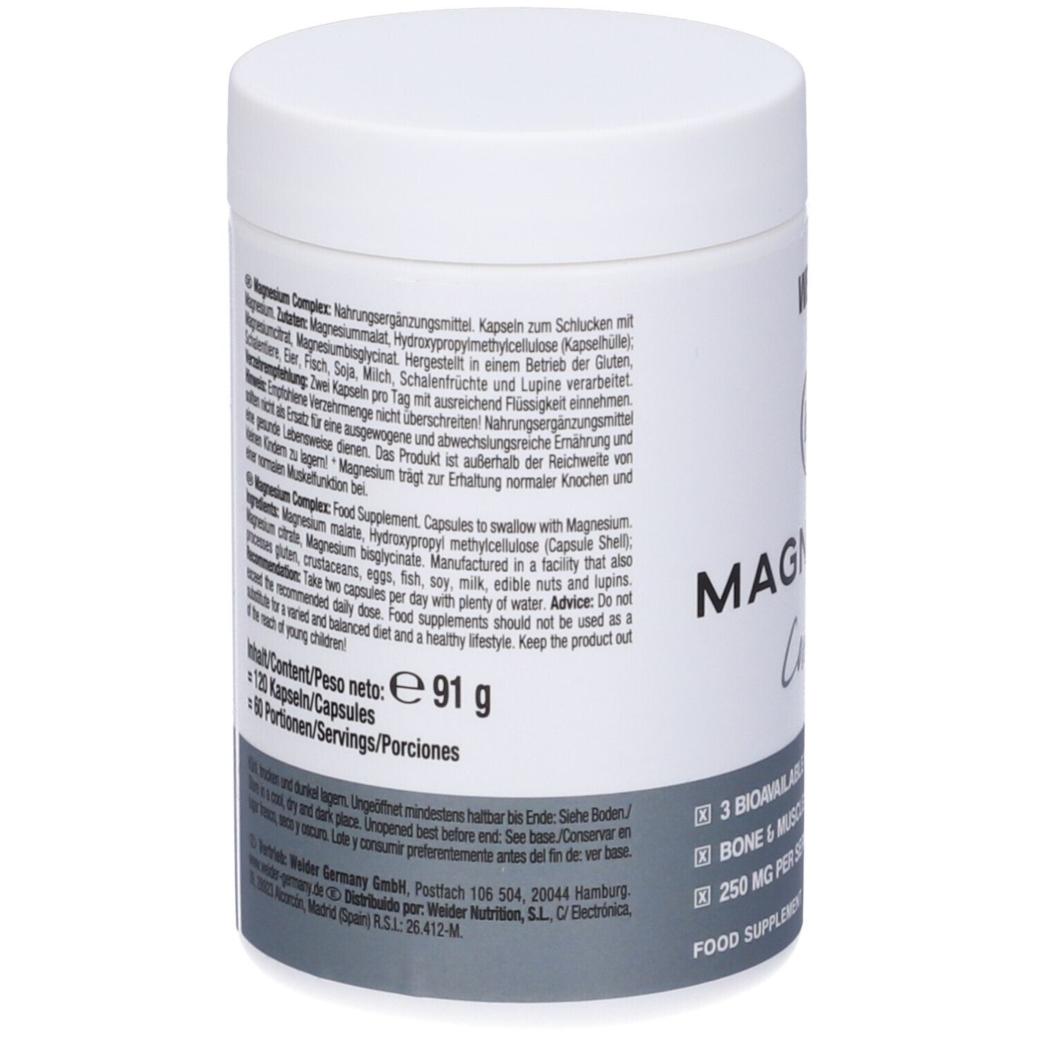 Weider Magnesium Complex