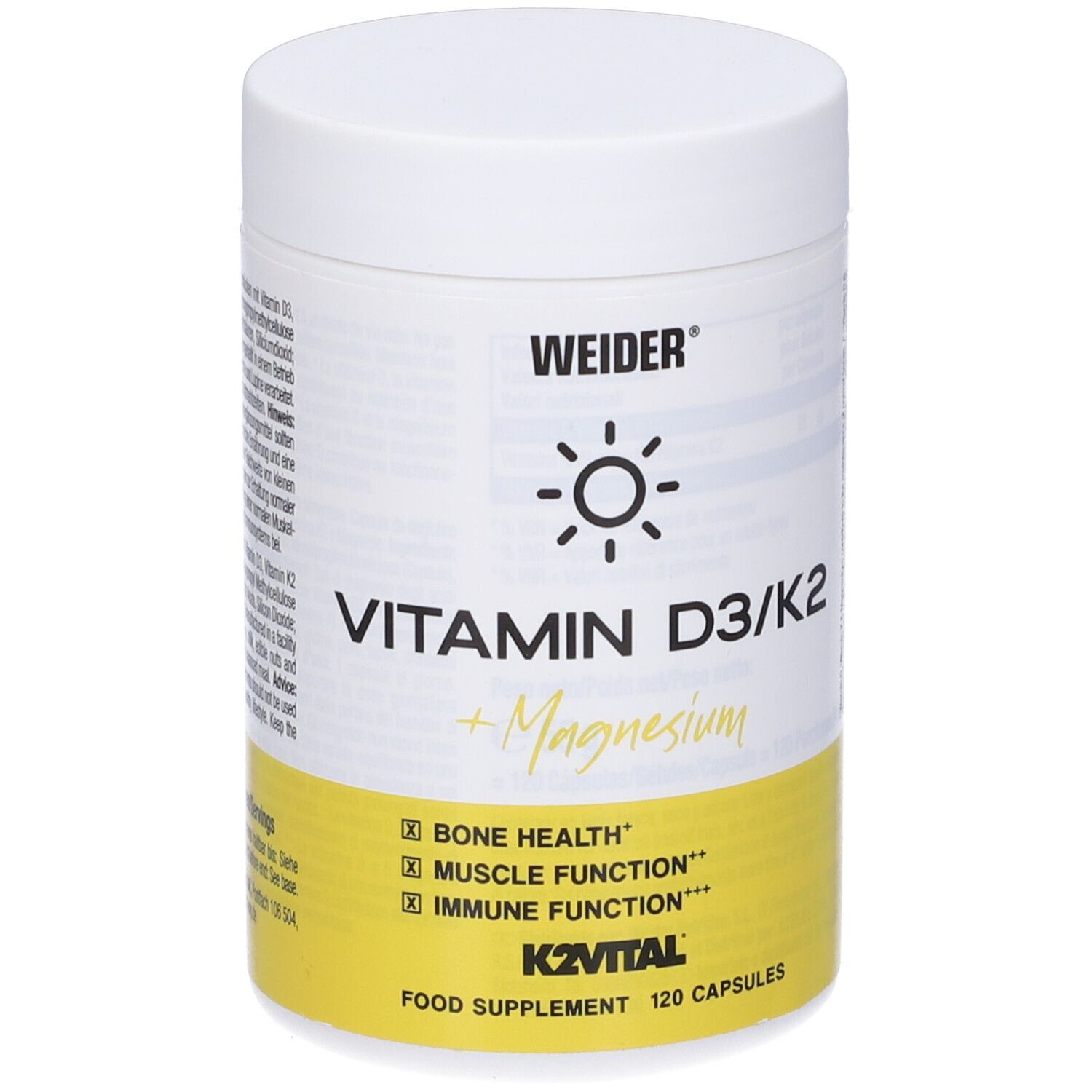 Weider Vitamin D3/k2 + Magnesium
