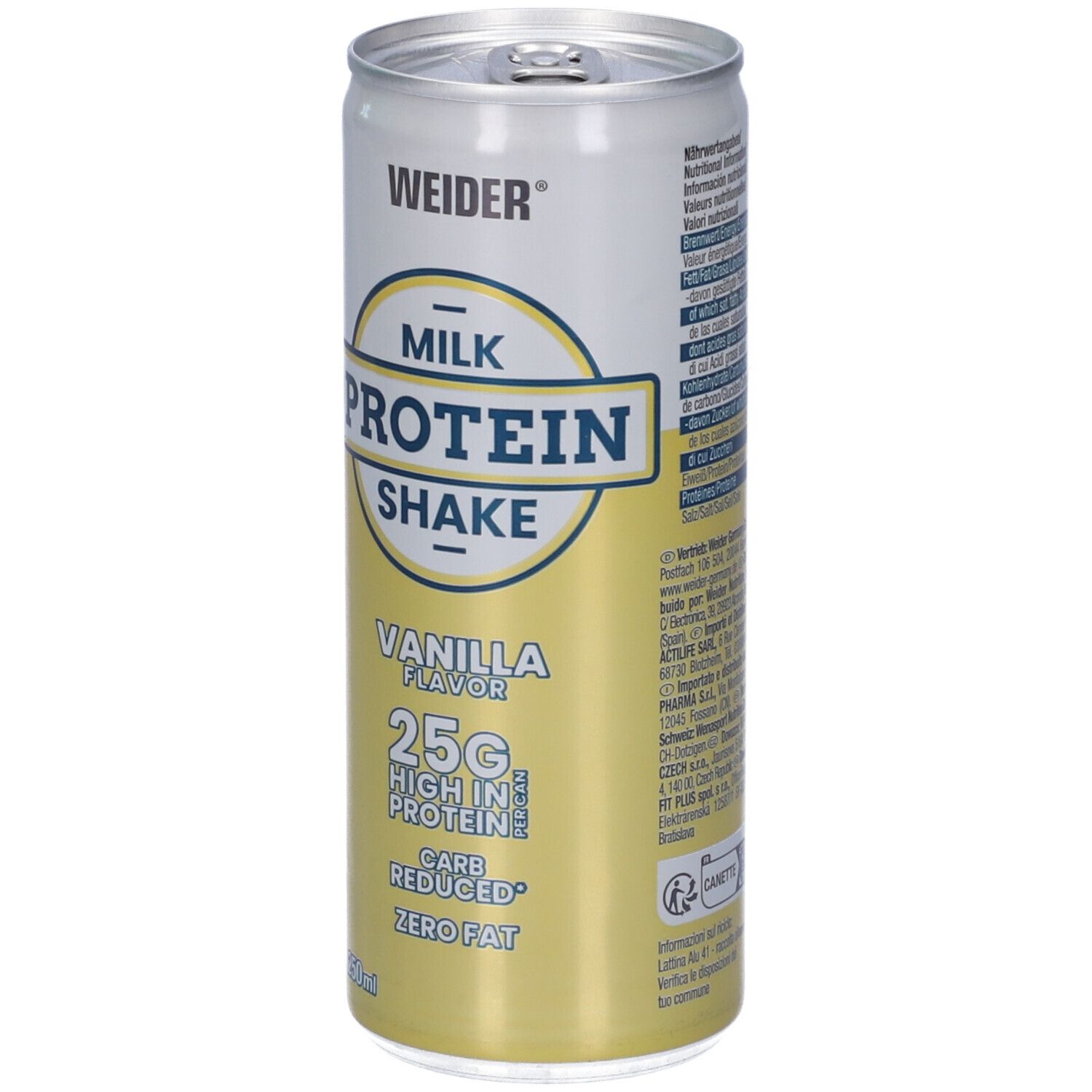 Weider Milk Protein Shake Vaniglia